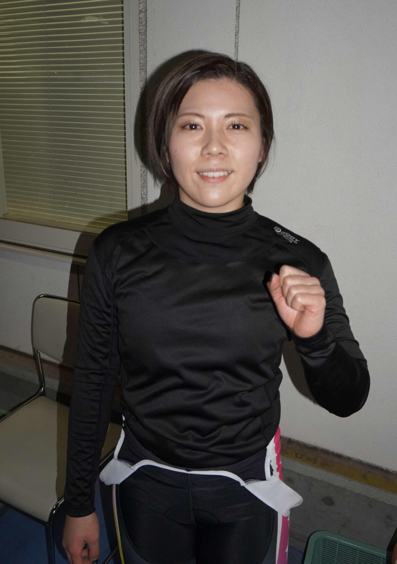予1は豊田美香が地元で気迫駆けをアピール