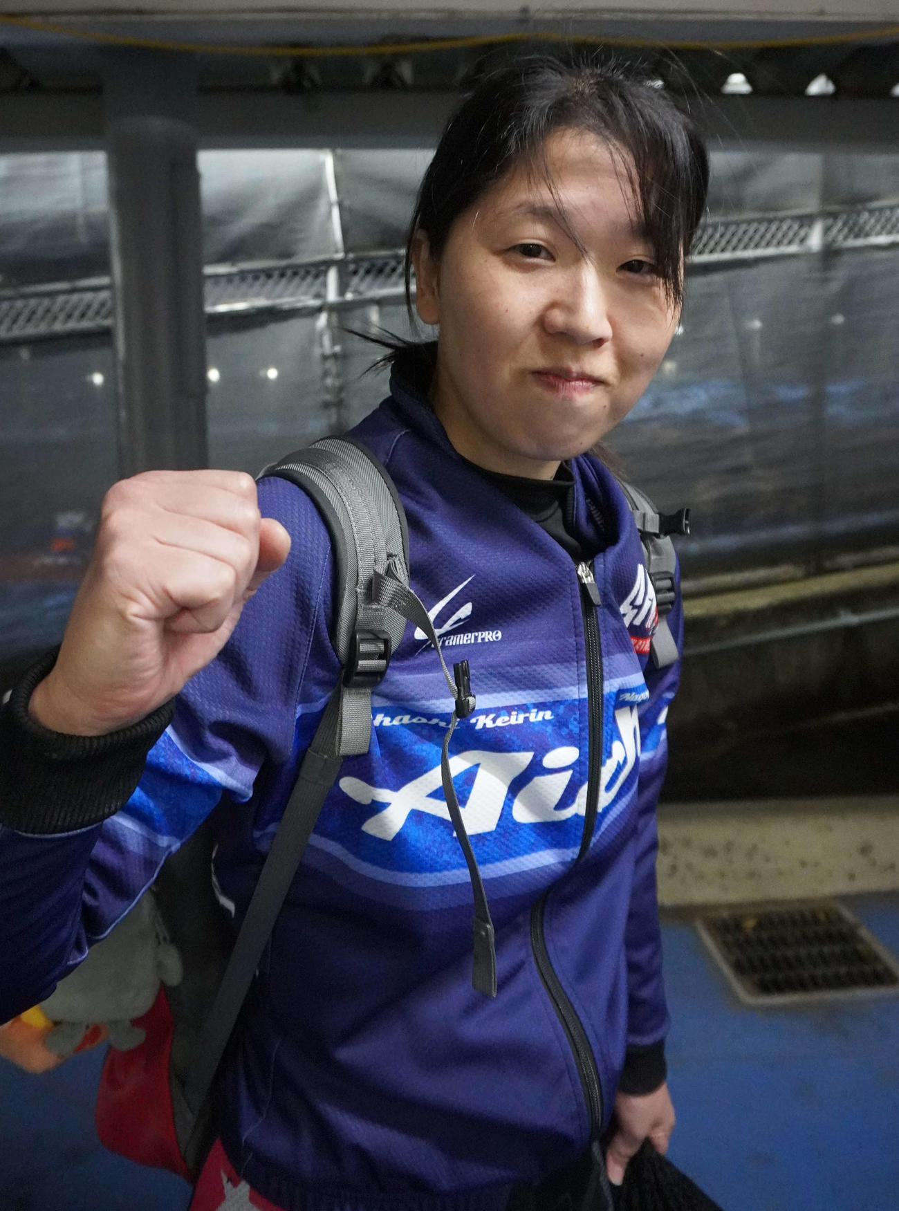 予1はまくって2着の高橋美沙紀が自ら及第点をつけた