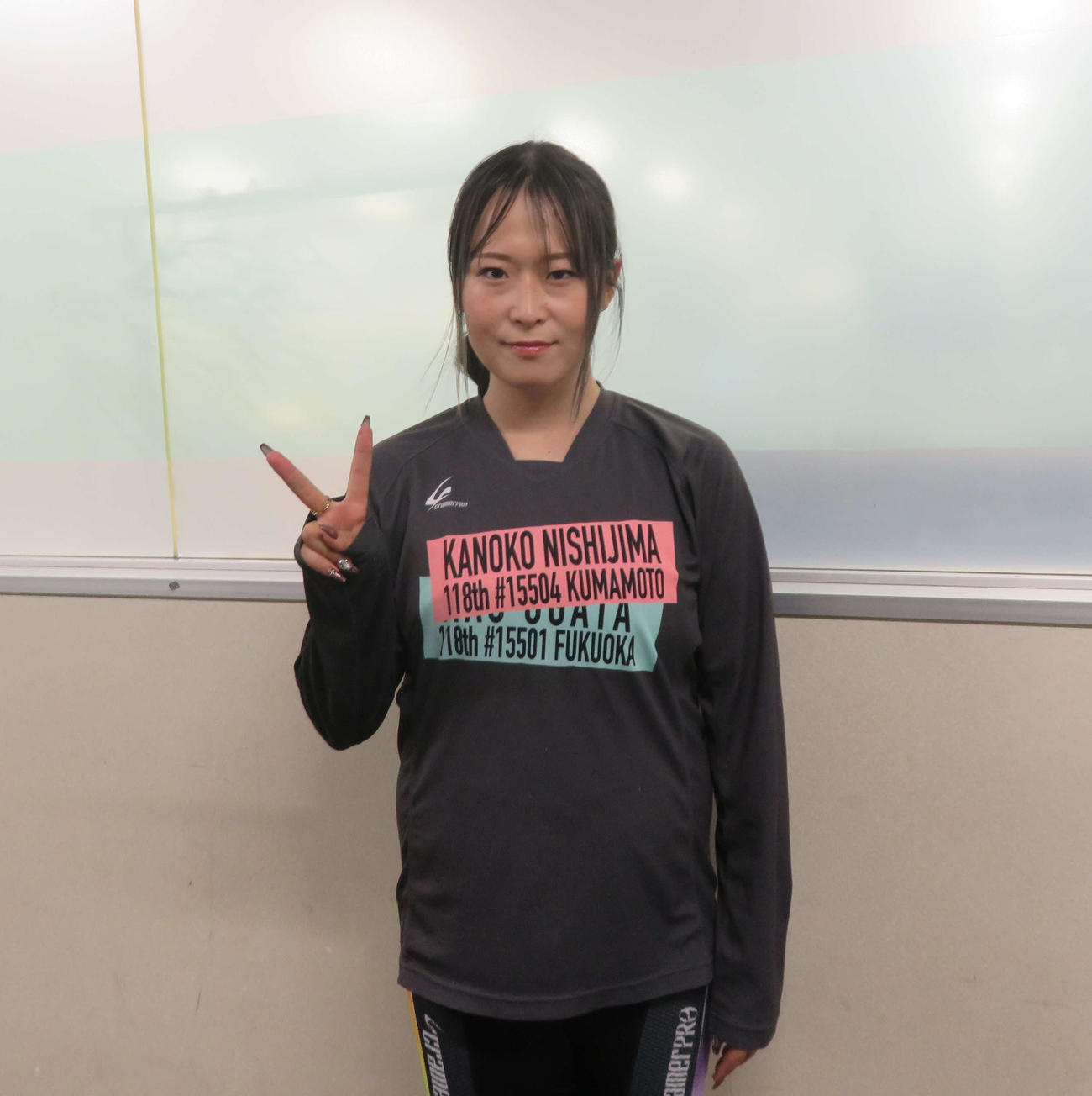西島叶子はミッド明け中2日でも元気いっぱい