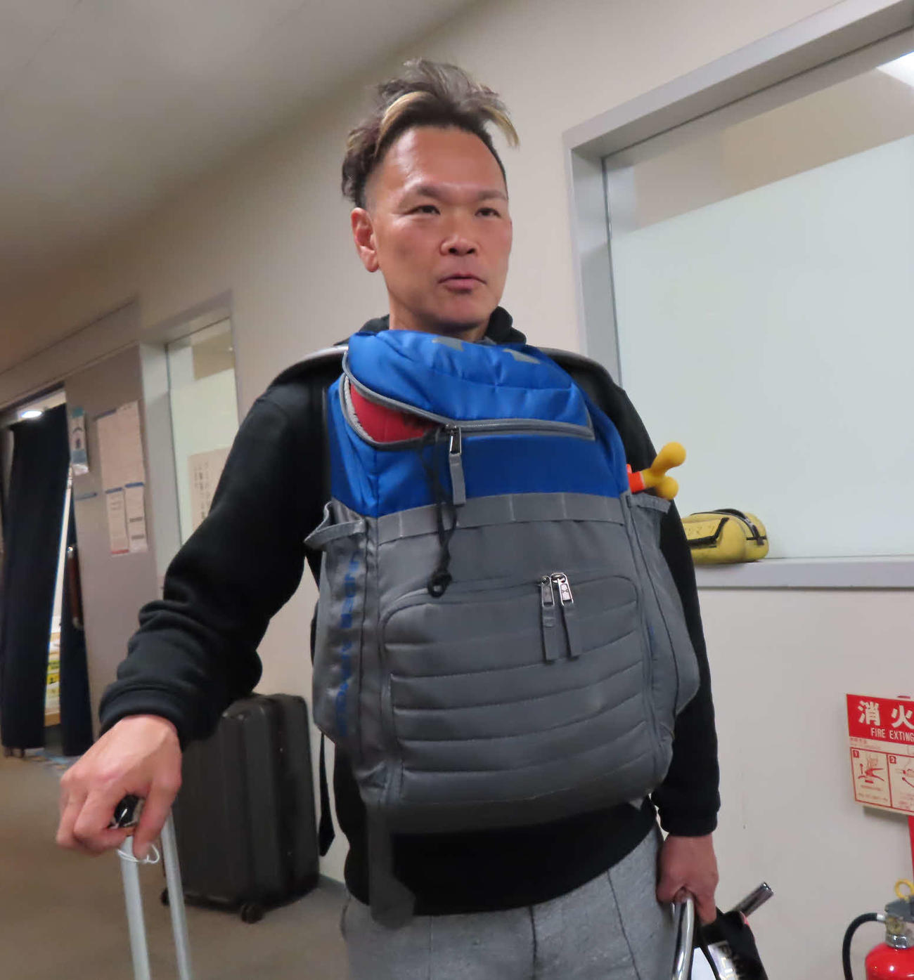 京王閣競輪　弟子の活躍に刺激される山信田学（撮影・野島成浩）＝2025年12月29日