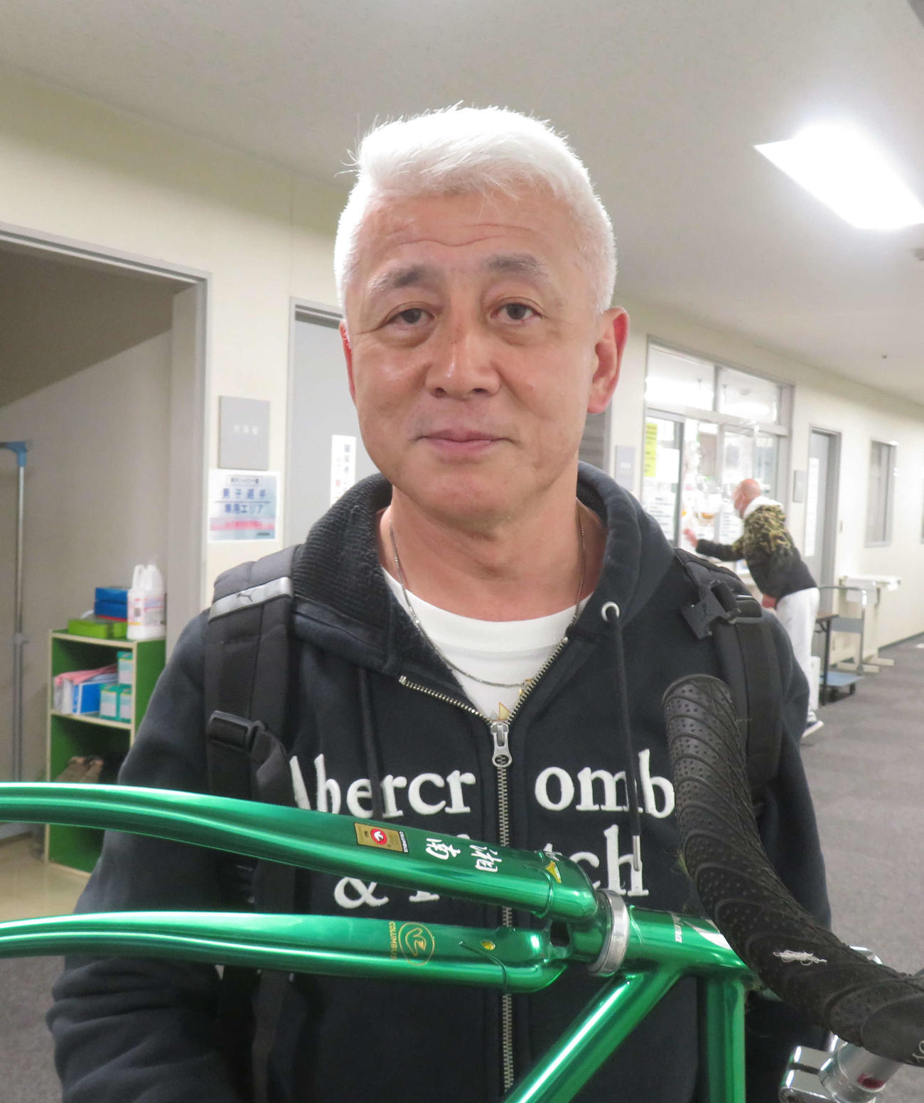 同県郡司浩平のGP制覇に刺激を受けた大ベテラン郡司浩平（撮影・栗田文人）
