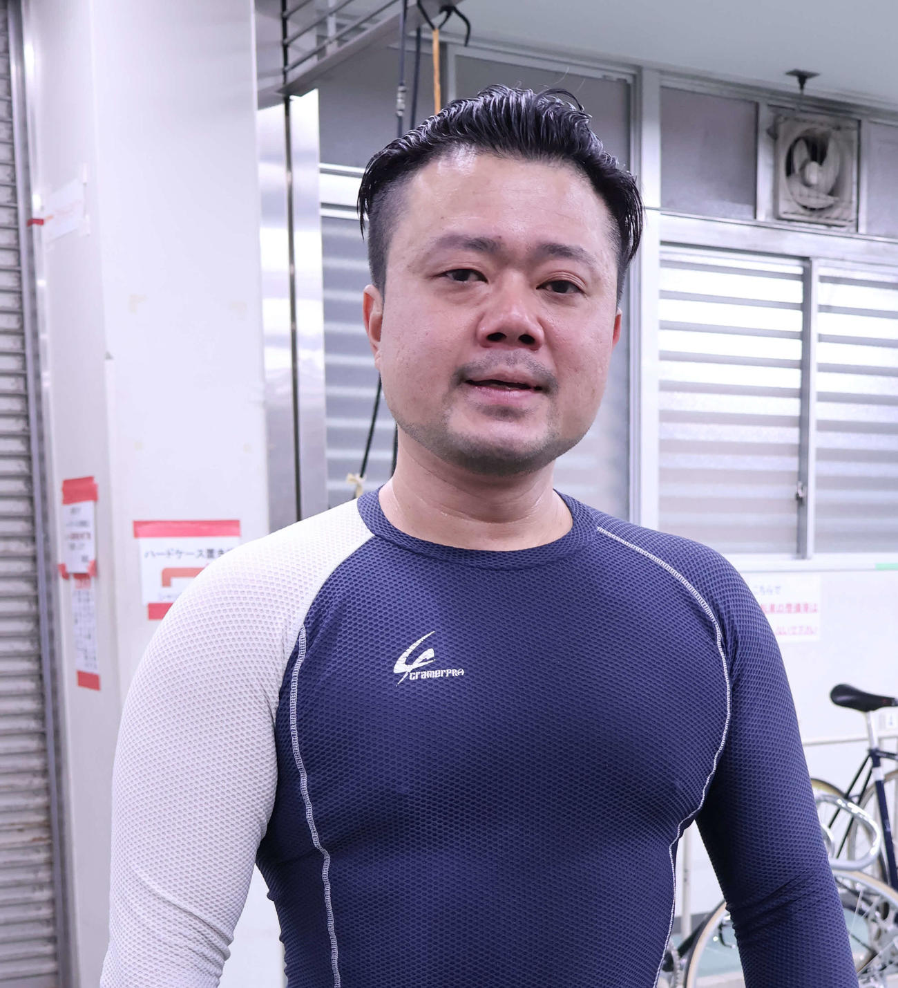 細田純平が追い込みタイプへの転向を明言した（撮影・山田敏明）