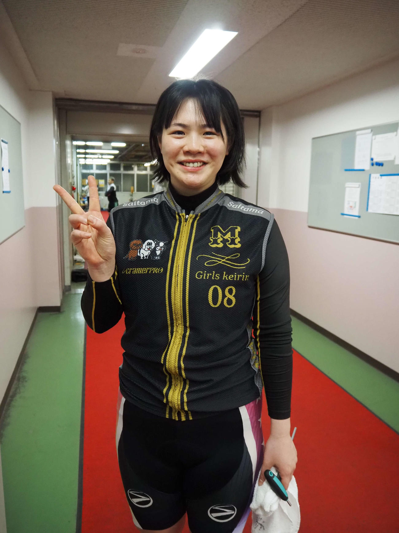 細田愛未の巧みなレース運びが光った