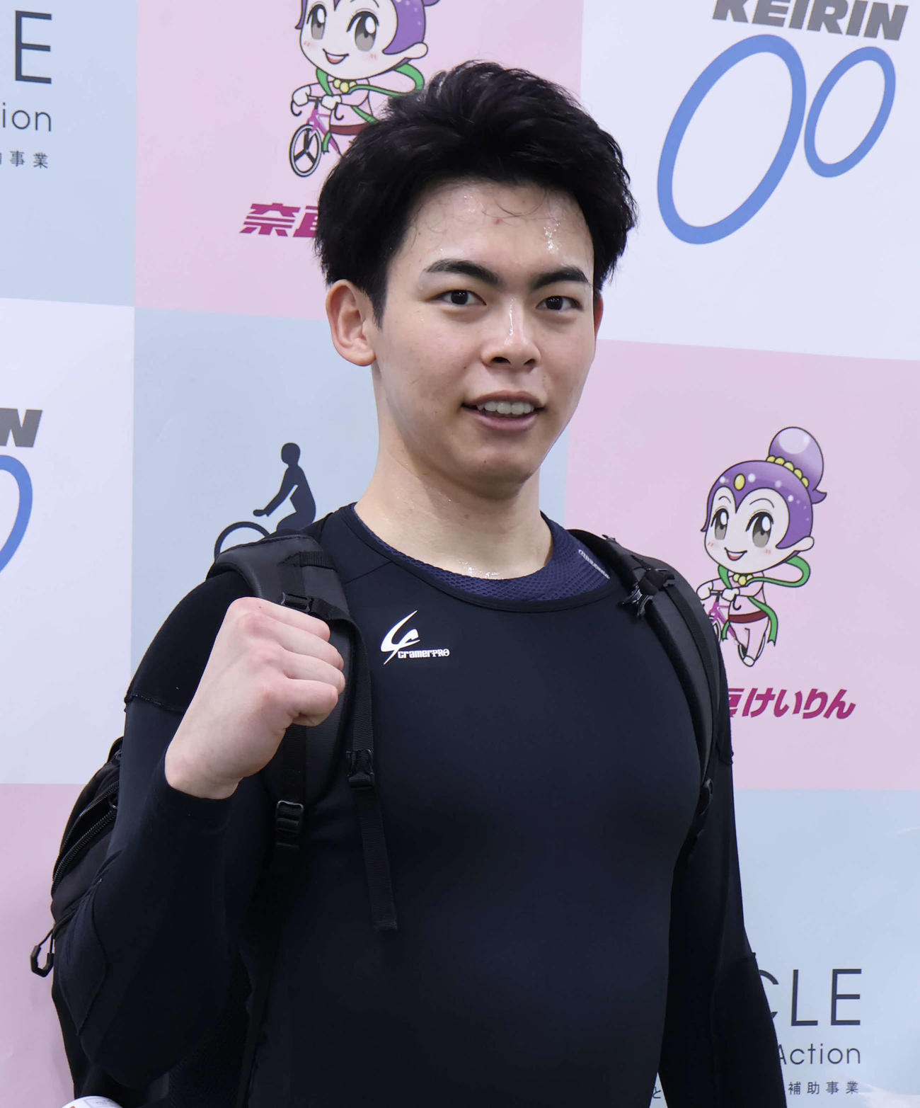 丸林駿太がパワーバトルに闘志を燃やす（撮影・山田敏明）