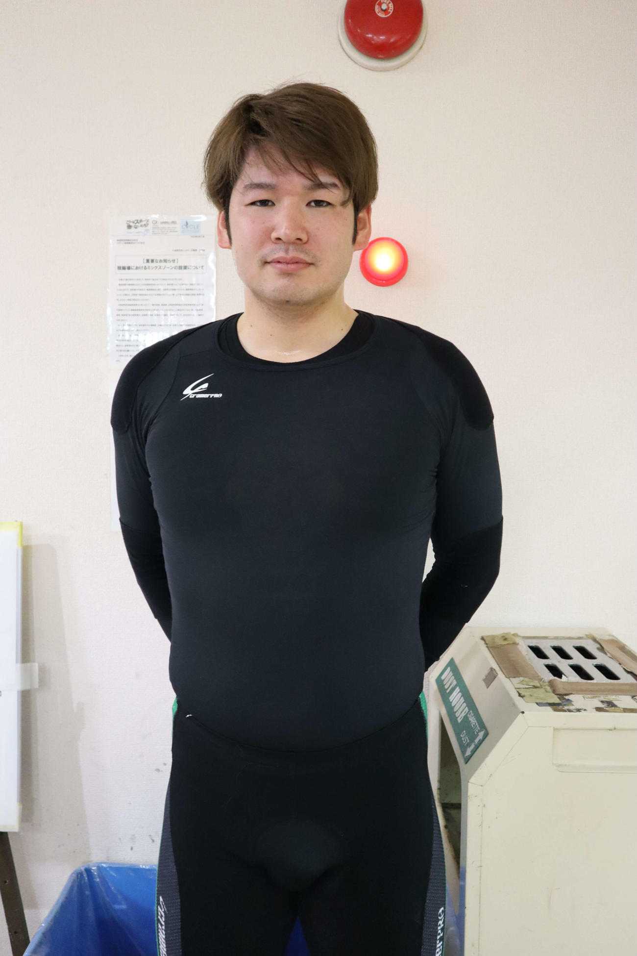 吉川希望は苦しい練習の成果で脚力アップを実感（撮影・音無剛）