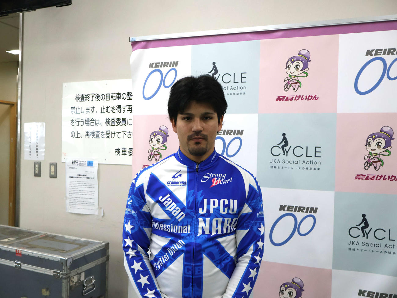 西岡利起（2026年1月28日撮影）