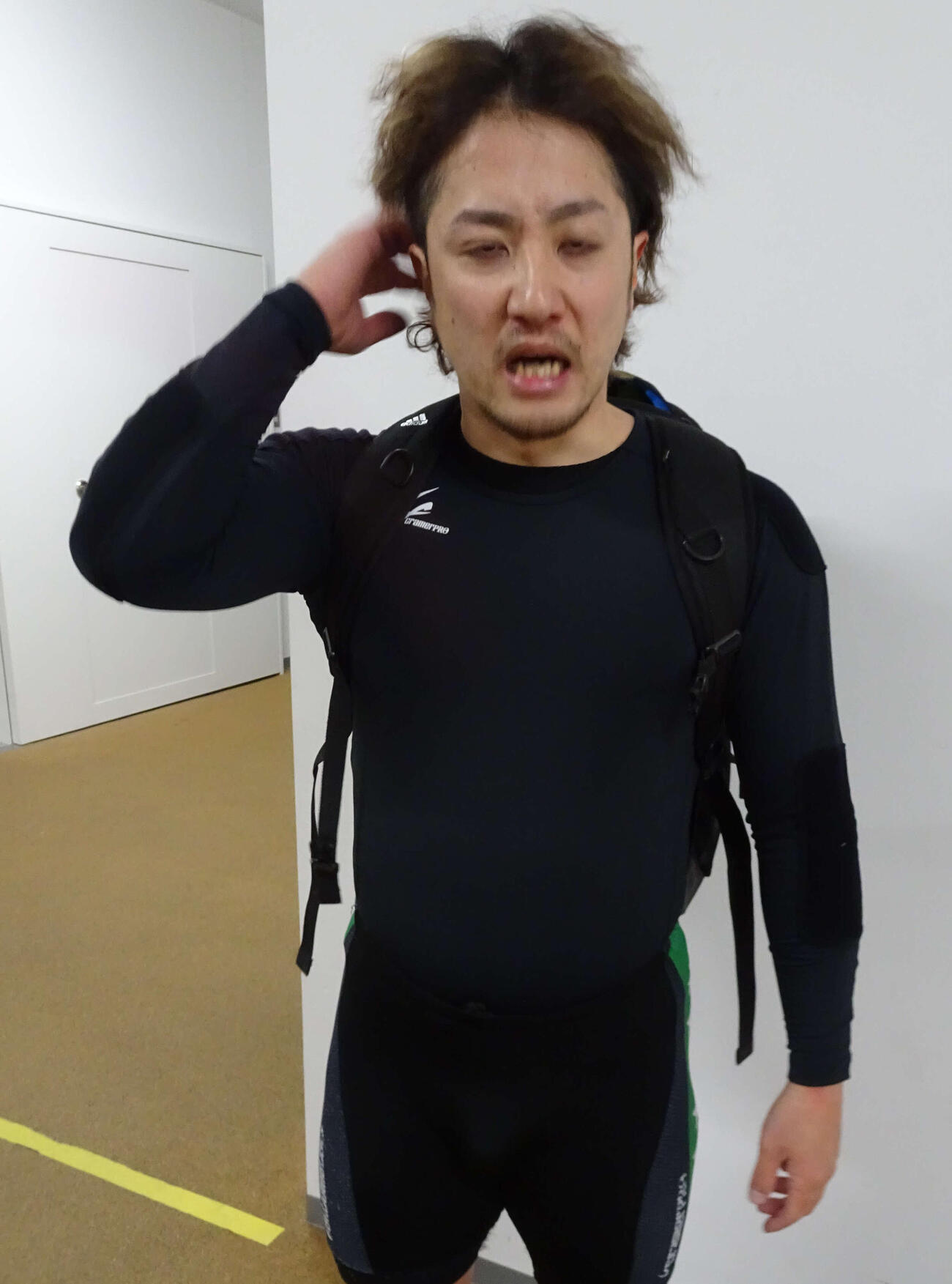 岐阜競輪　白浜一平が開幕レースをまくりで制した