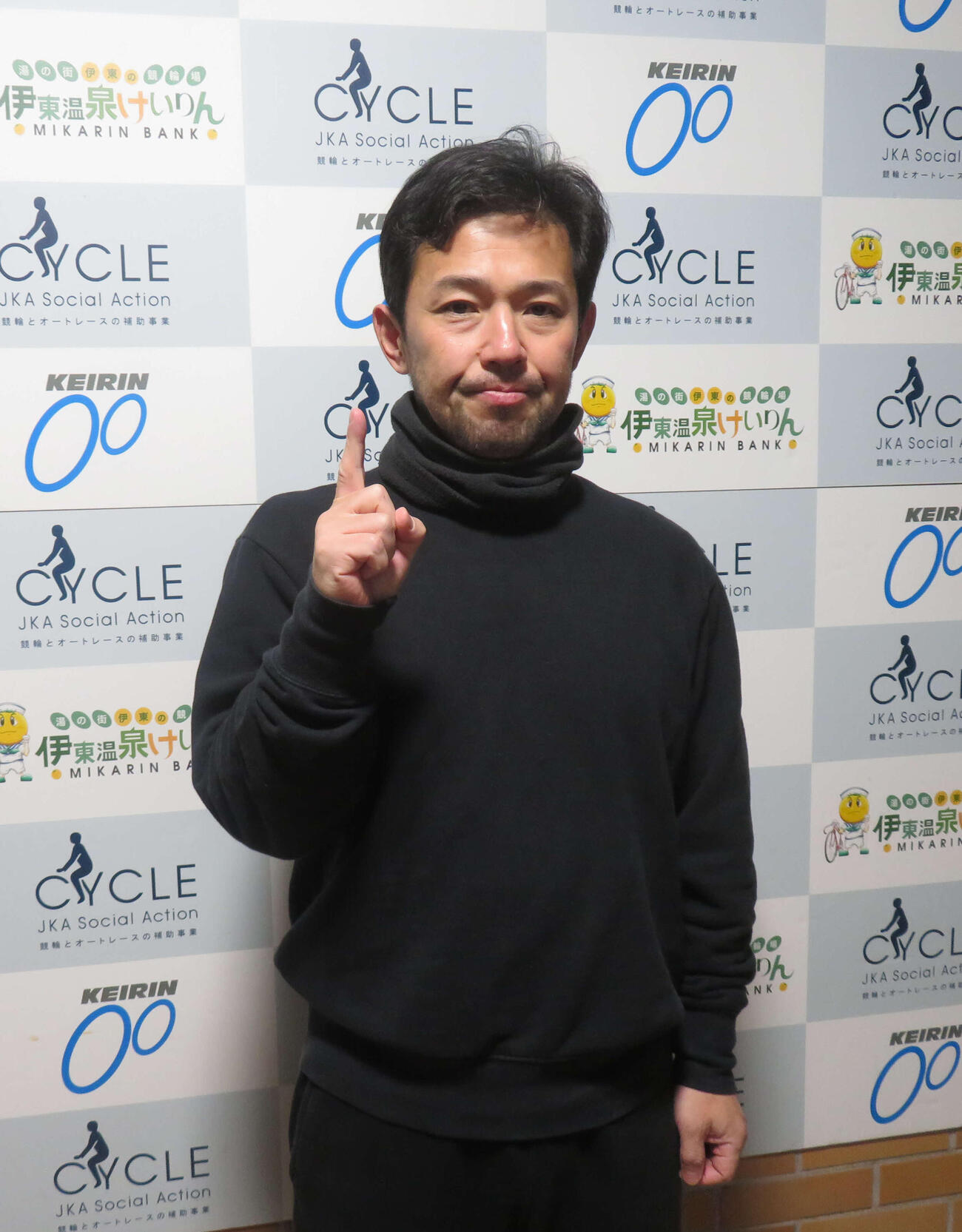 抽選1着の幸運を生かしたい榊枝輝文（撮影・栗田文人）