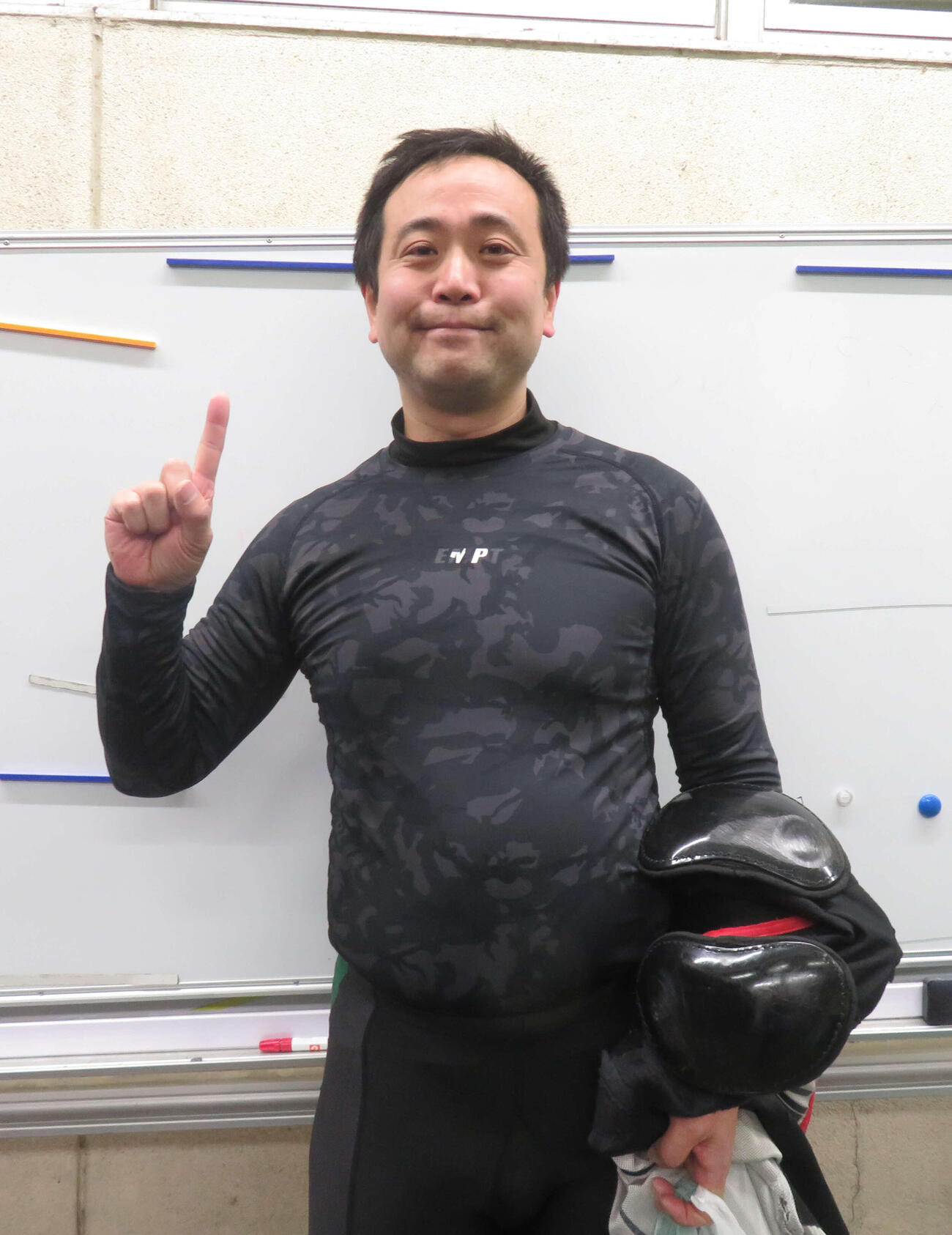 今年初勝利を挙げた松本琢也（撮影・栗田文人）