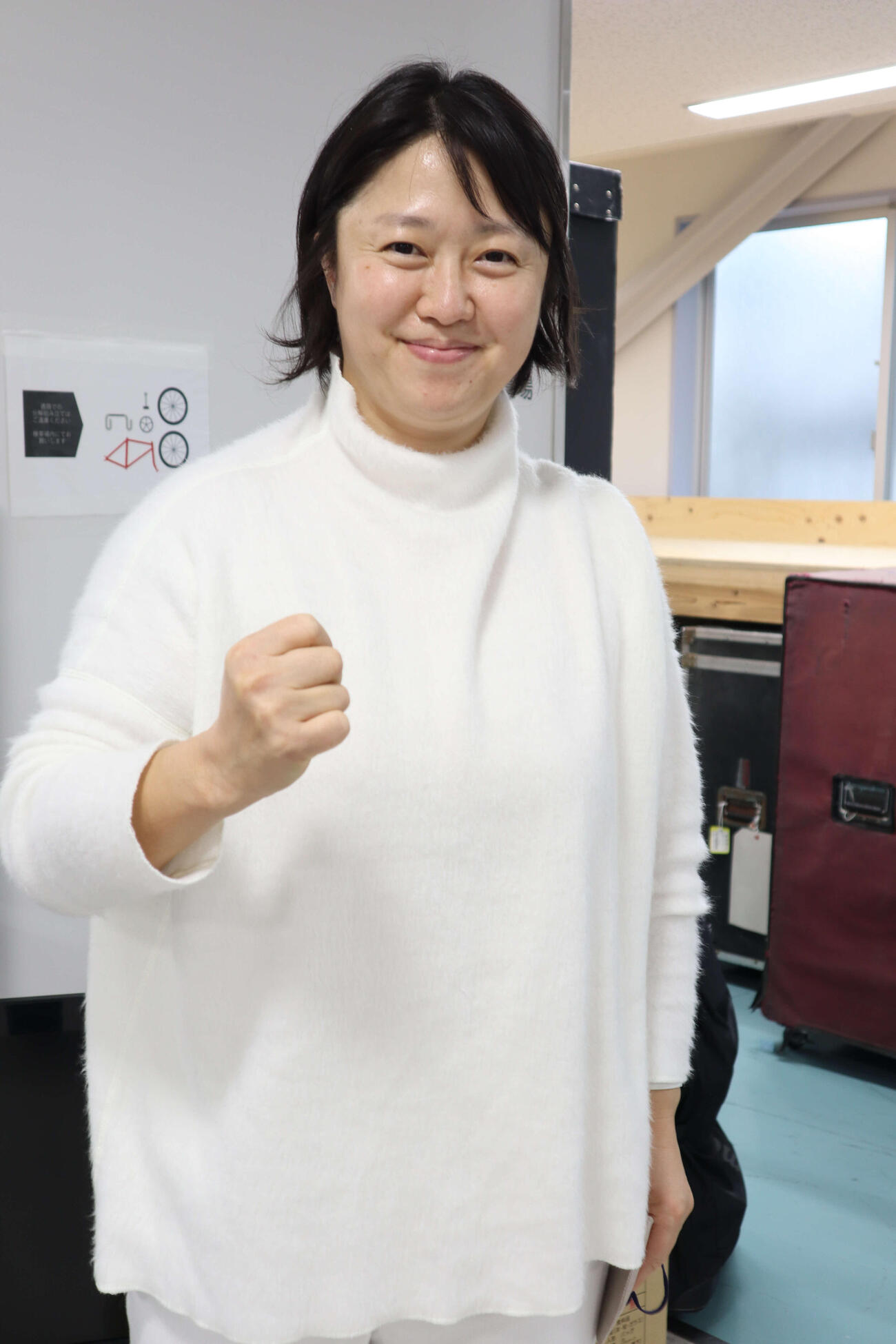 渡辺ゆかり（2026年2月10日撮影）