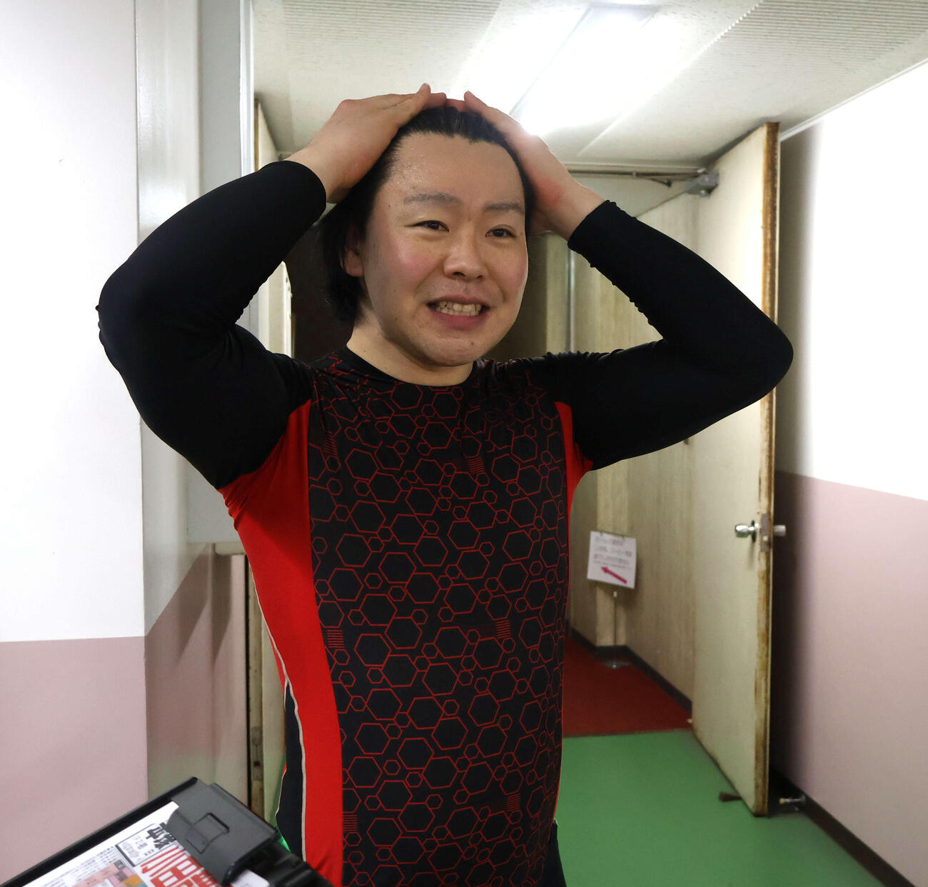 3場所連続となる予選1着を挙げた田村純一（撮影・一樹）
