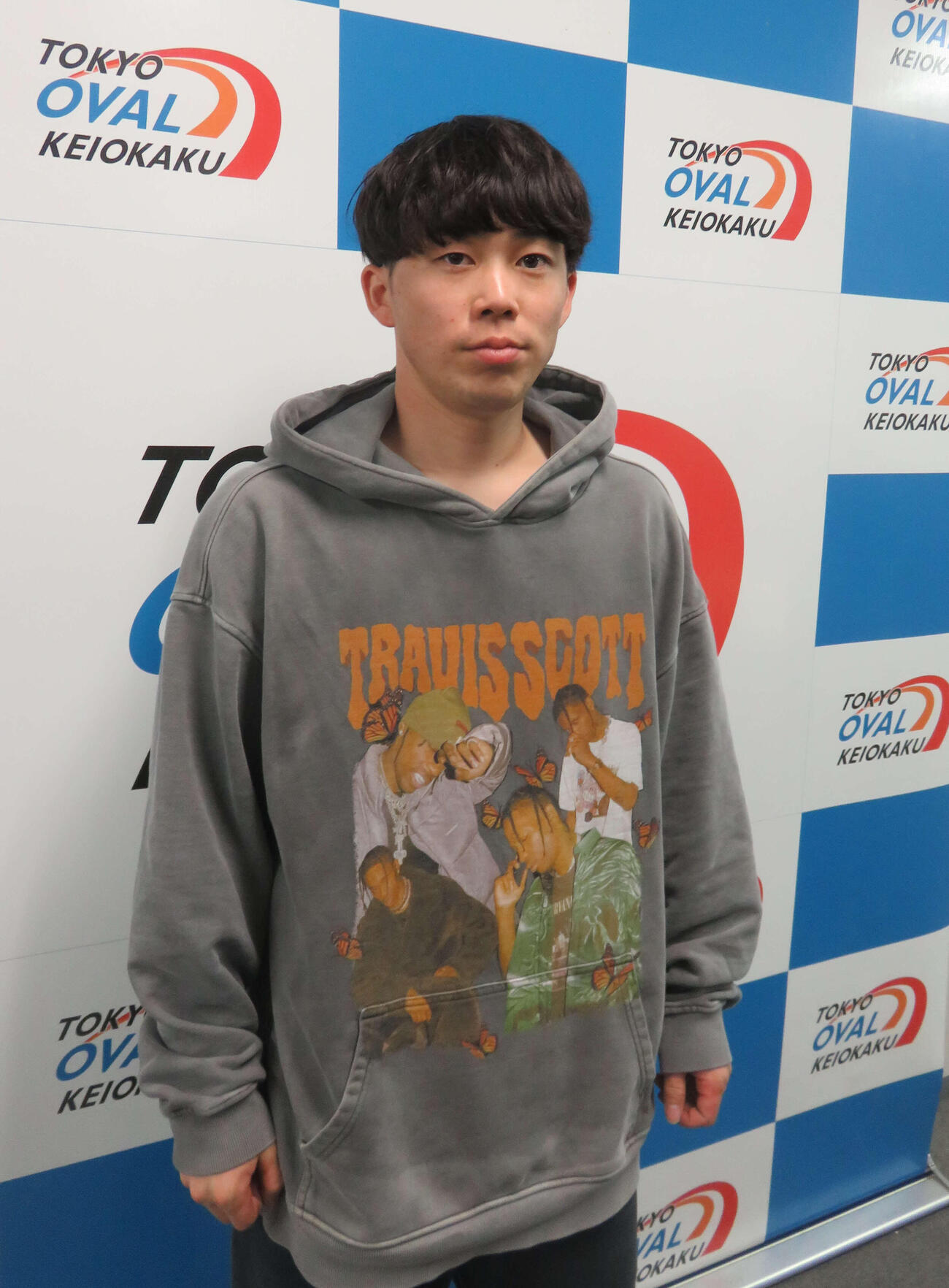 地足型の馬越裕之は風が吹いても苦にしない