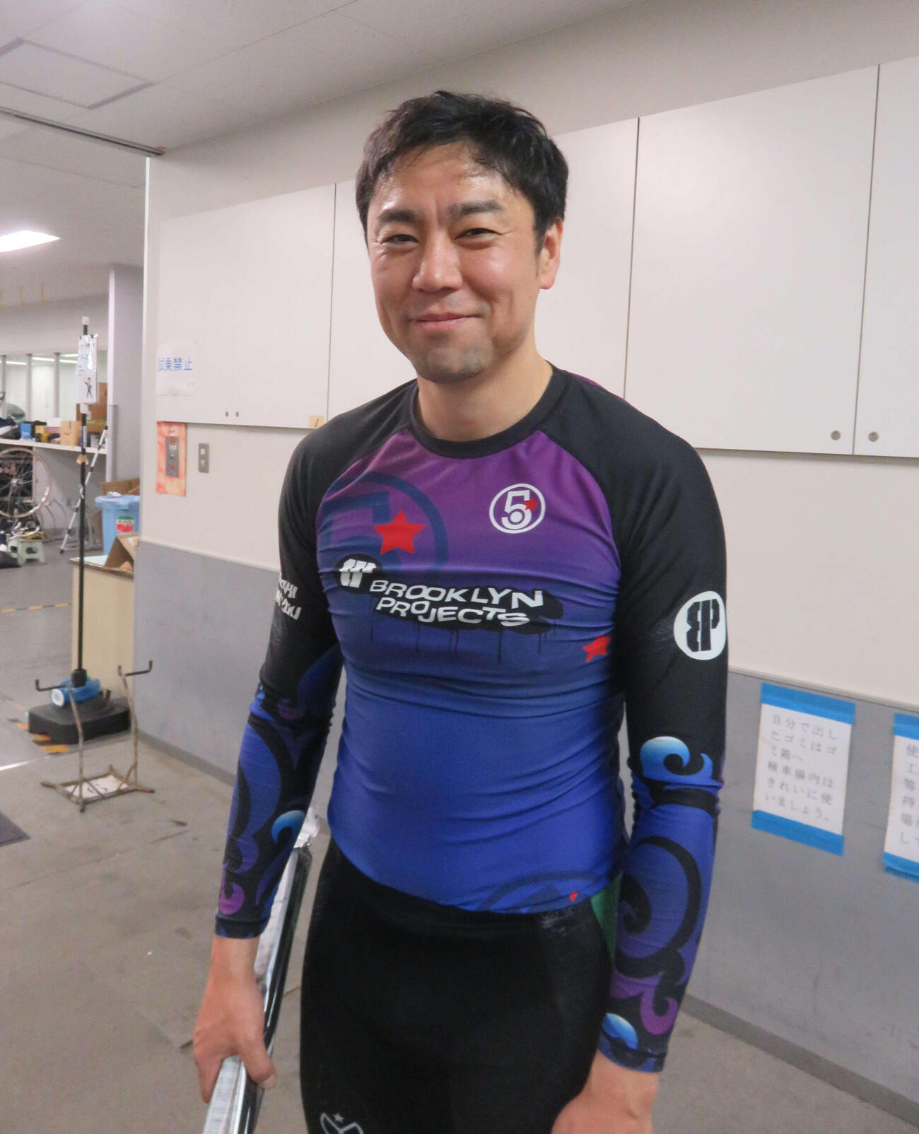 昨年7月以来の1着に表情が緩む佐藤有輝
