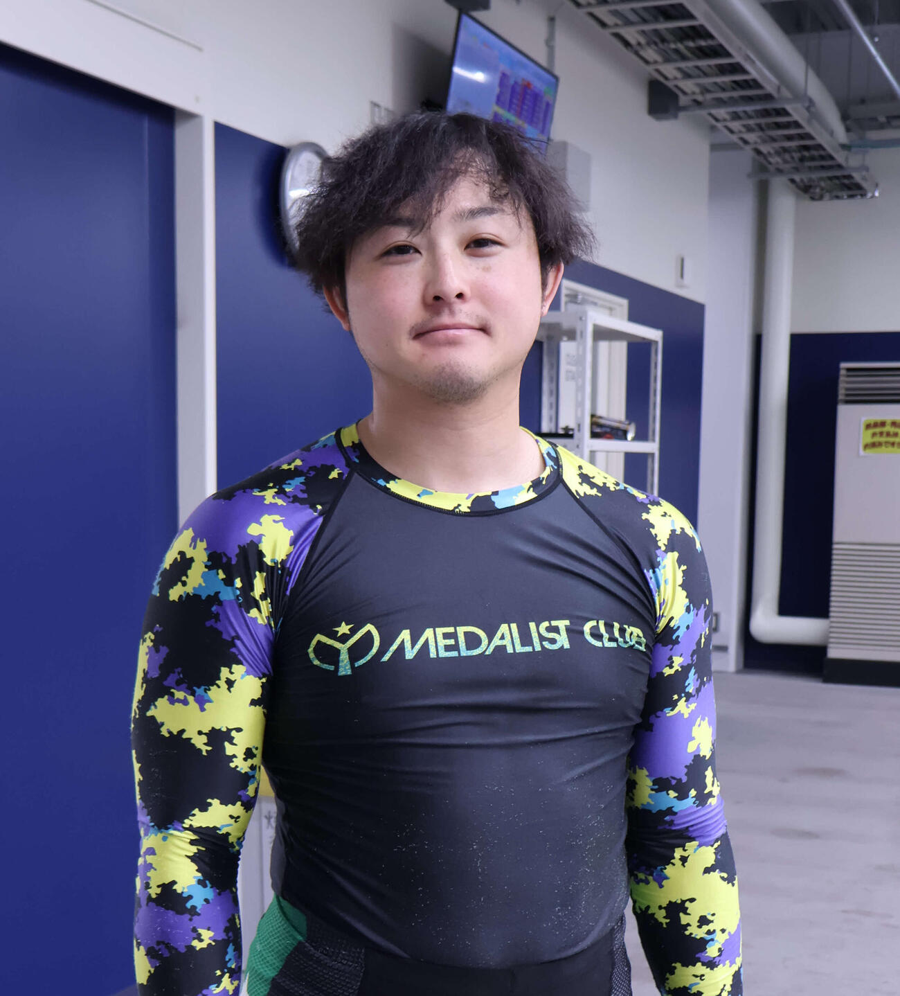 会沢龍が宮崎合宿の効果を実感した（撮影・山田敏明）