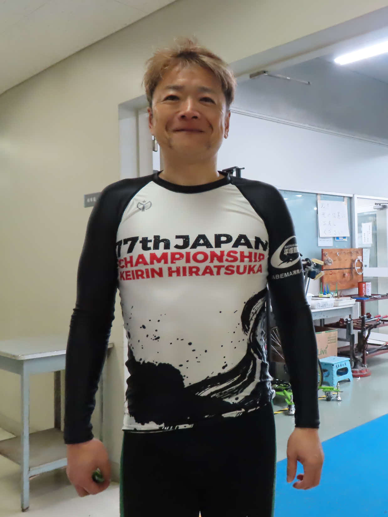 西武園競輪　競走得点アップへ懸命な志村正洋（撮影・野島成浩）