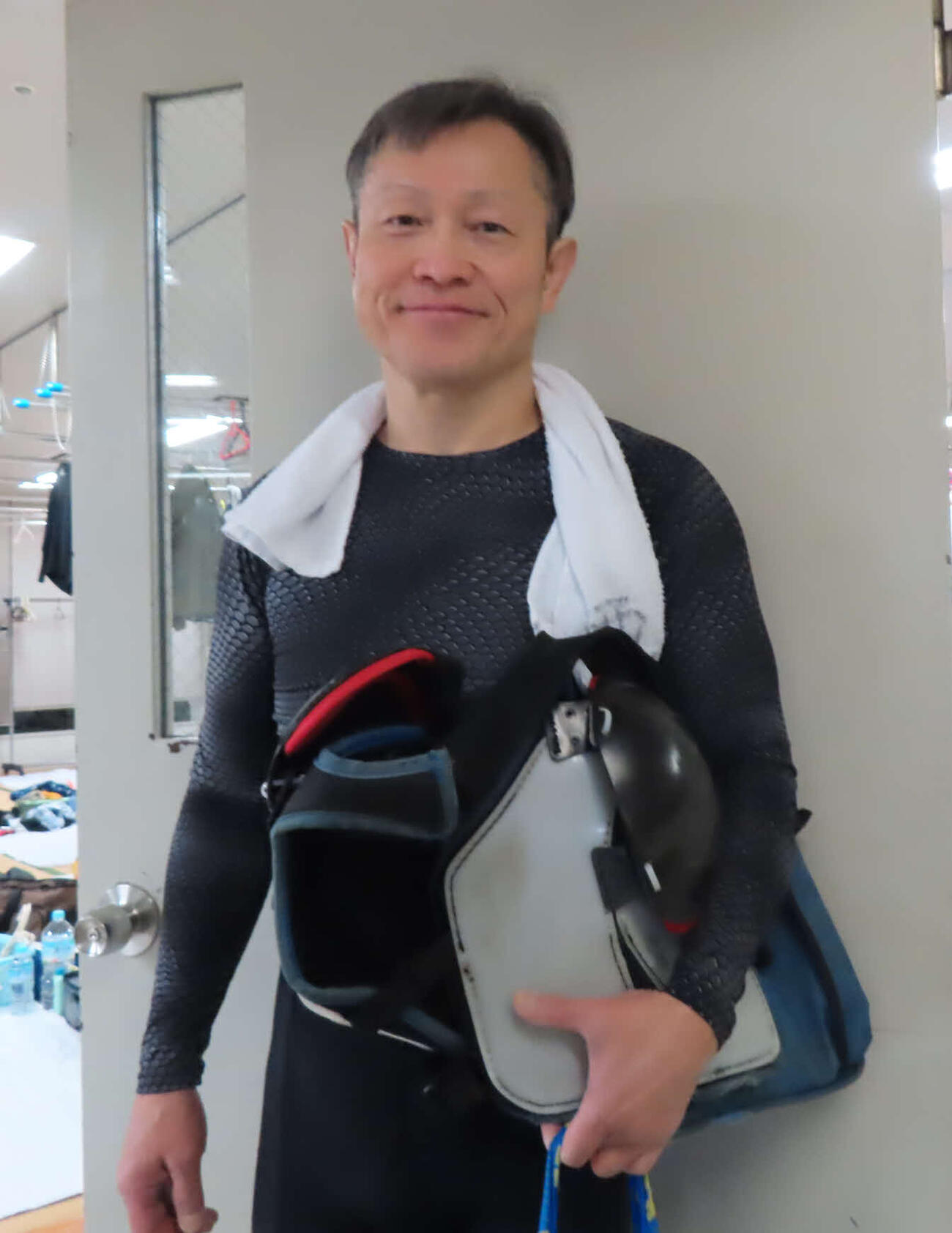 有賀高士が最終日へ気を引き締める