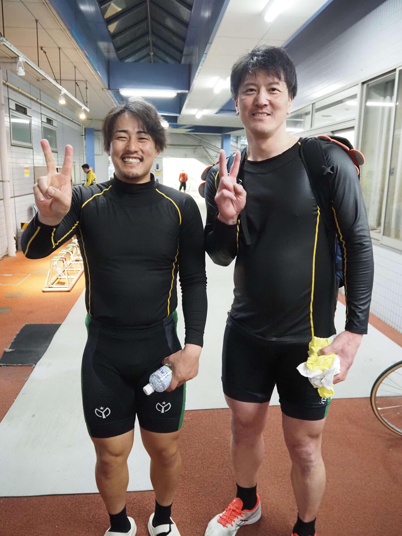 高田大輔は右近陸人(左)とのワンツーに会心の笑み