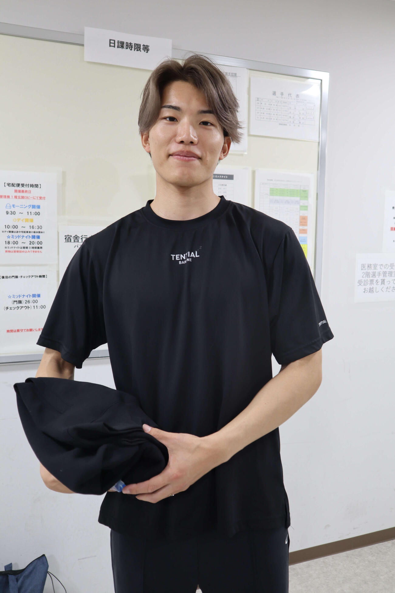 加藤駿が前回の予選敗退から仕切り直す（撮影・音無剛）