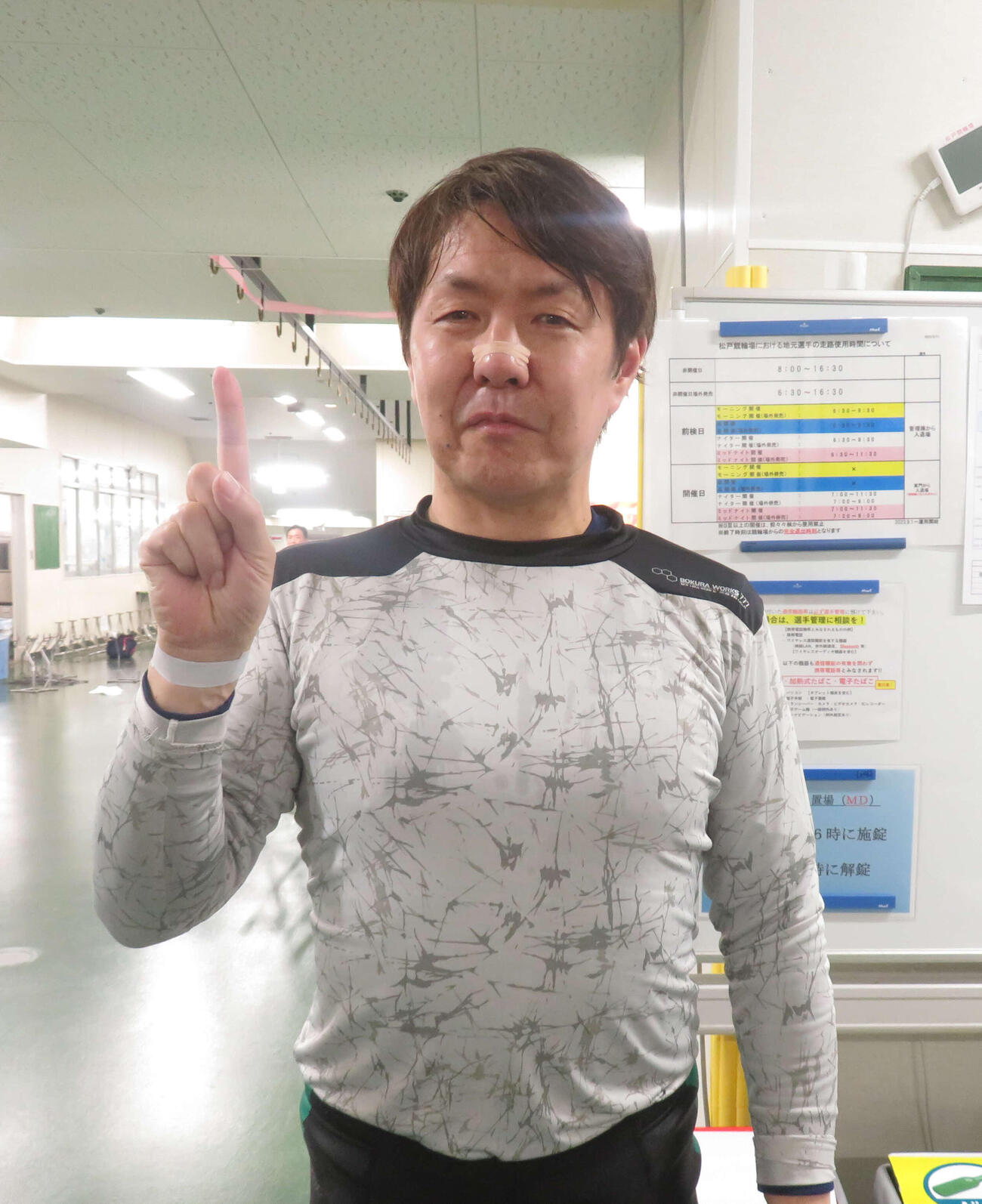 往年の差し足を発揮したベテラン伊藤一貴（撮影・栗田文人）