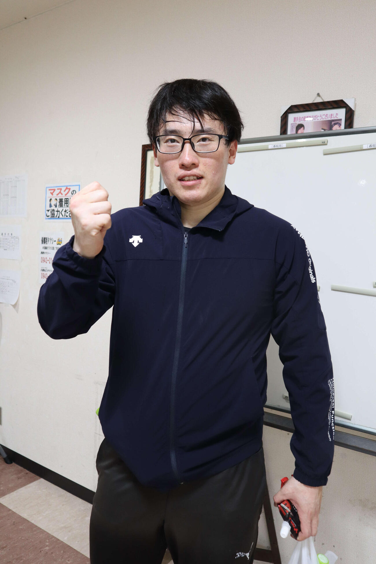 花田雄飛はバックからの踏み上がりを意識して連勝を狙う（撮影・音無剛）