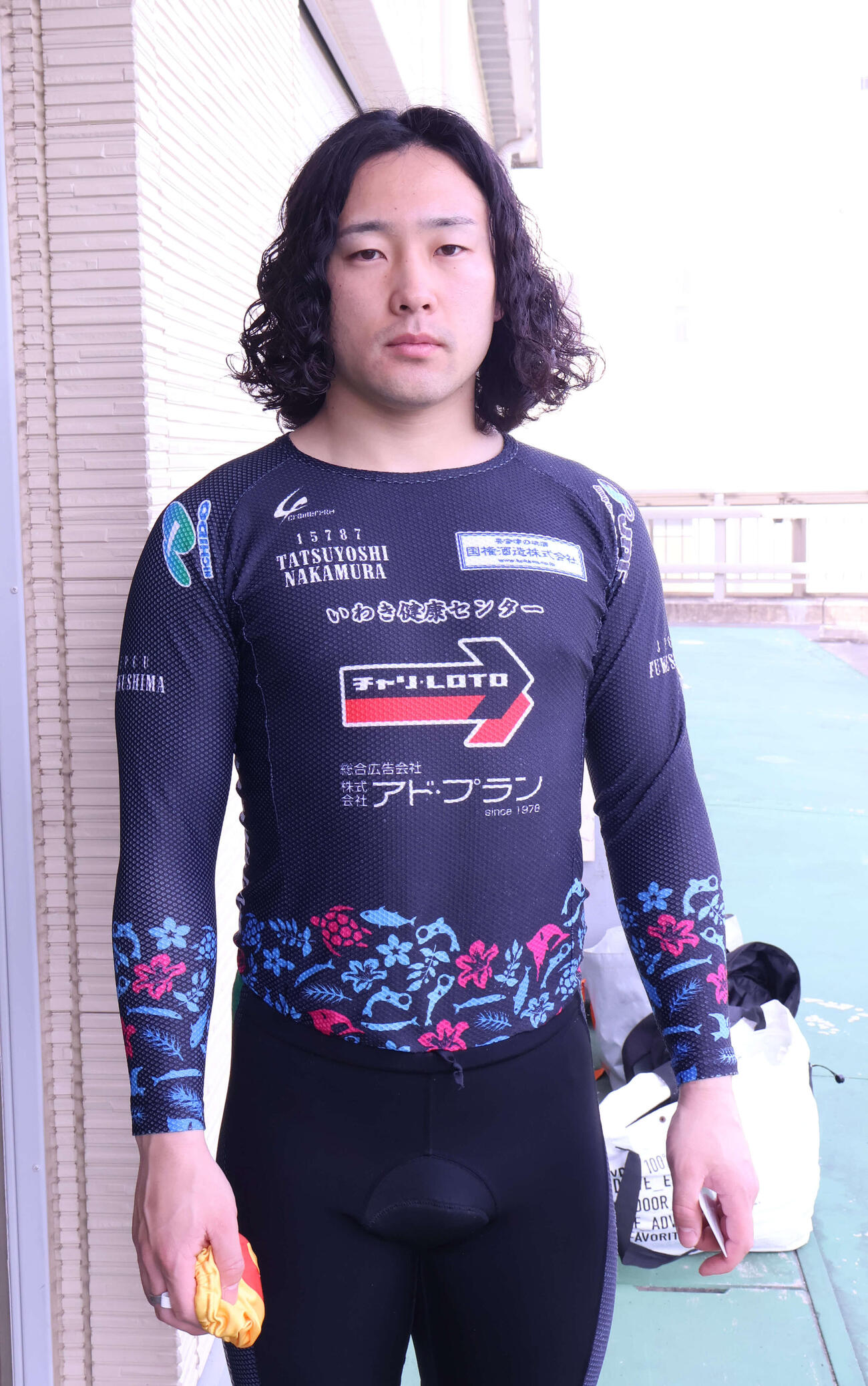 中村龍吉がパワフルな走りで魅了する（撮影・山田敏明）