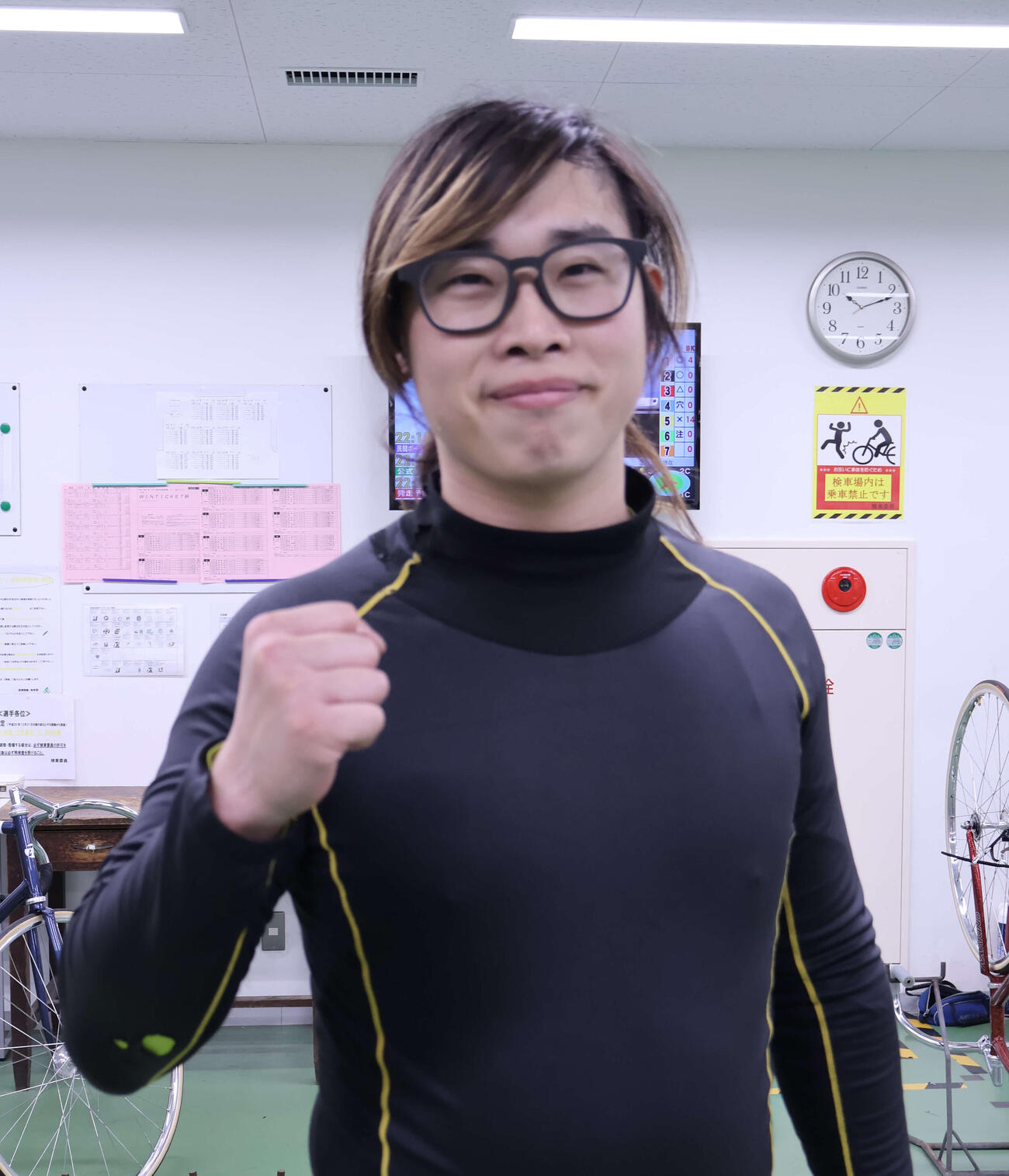 奥出良が昨年9月以来の予選勝利を飾った（撮影・山田敏明）