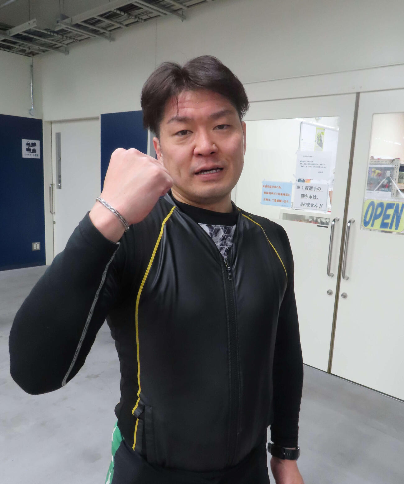 国井裕樹（2026年3月21日撮影）