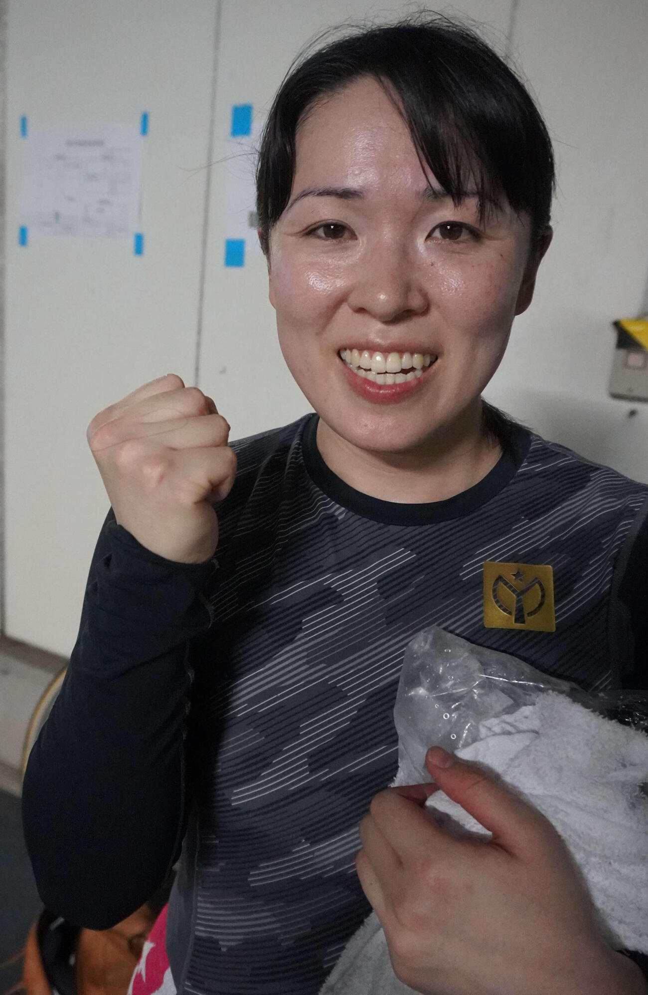 予1で幸先のいい1勝を挙げた村田奈穂。予2・2Rもワイドに立ち回る