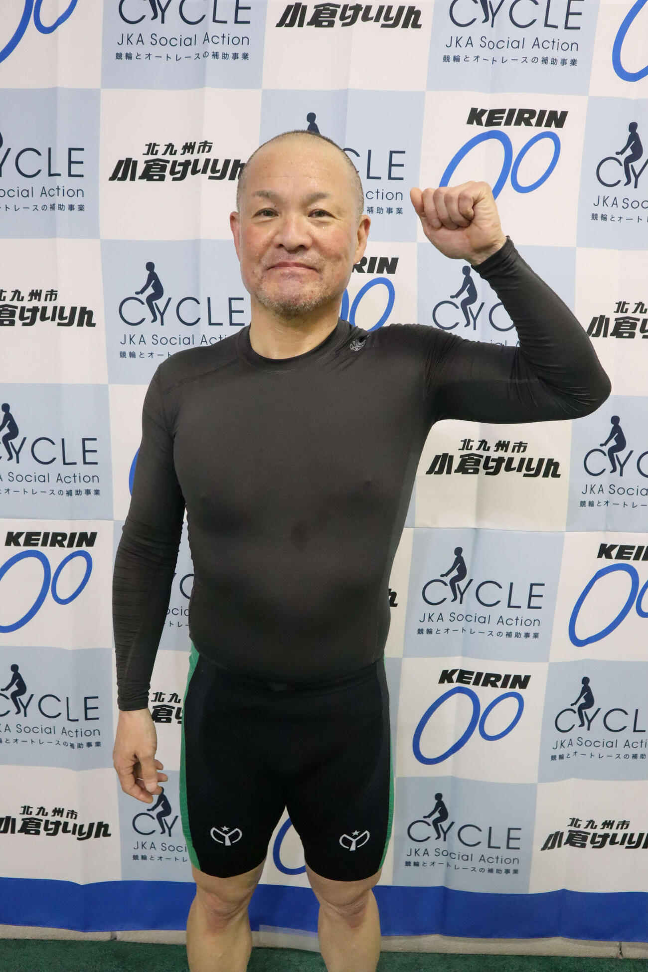 ベテラン杉山正和は元気いっぱいだ（撮影・音無剛）