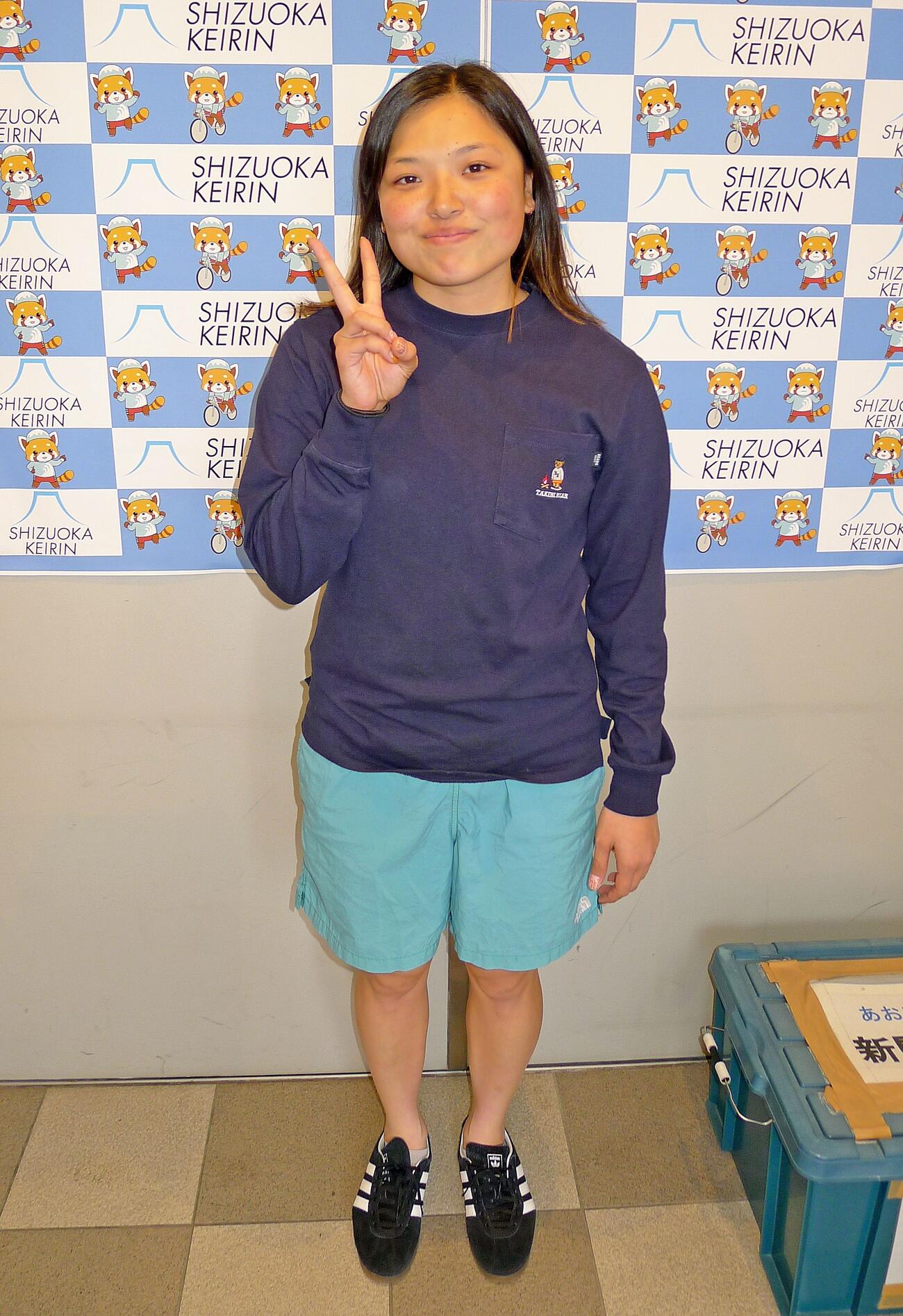 1着発進を目指す西脇美唯奈