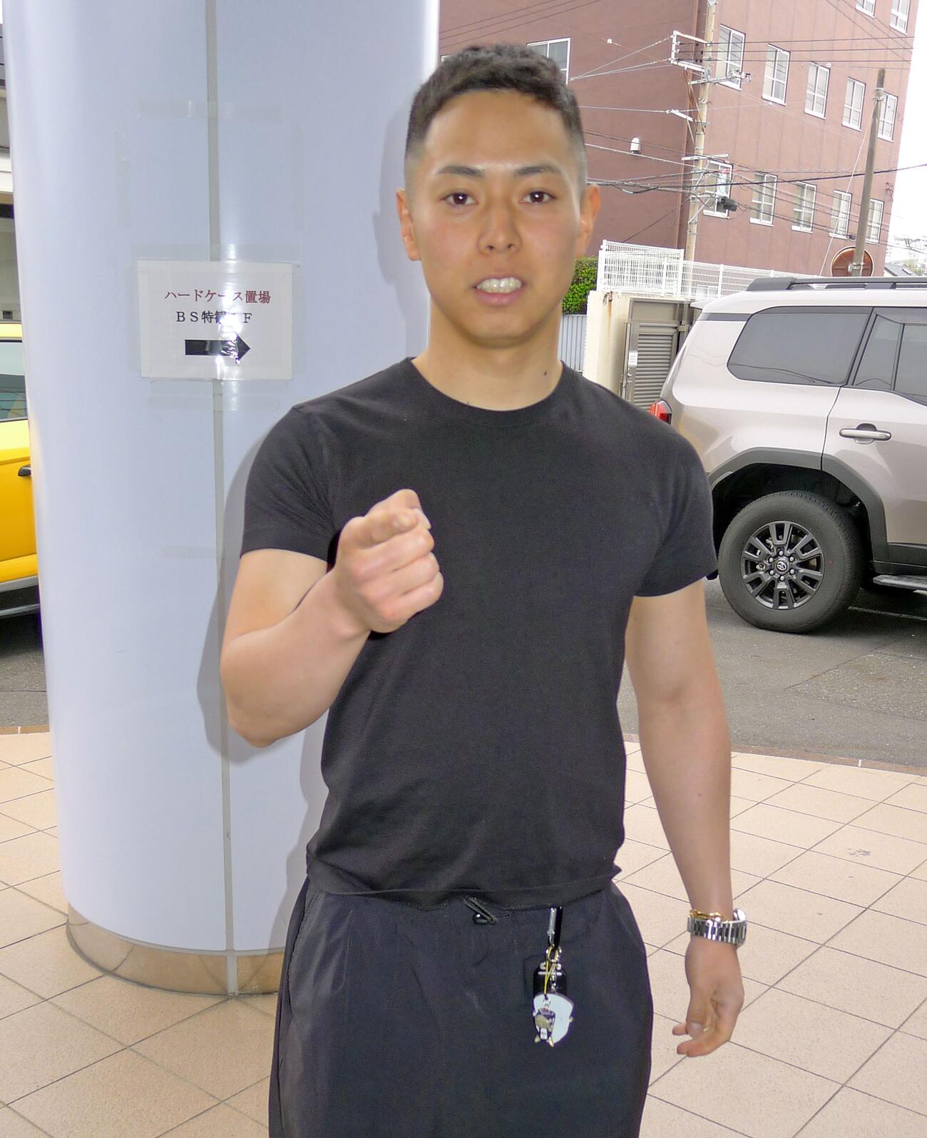 地元戦に燃える渡辺雅也