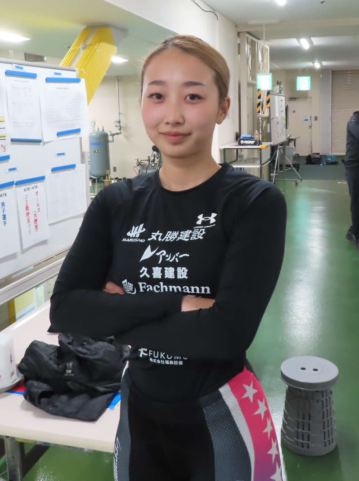 本格デビュー5度目Vを目指す北岡マリア（撮影・野島成浩）