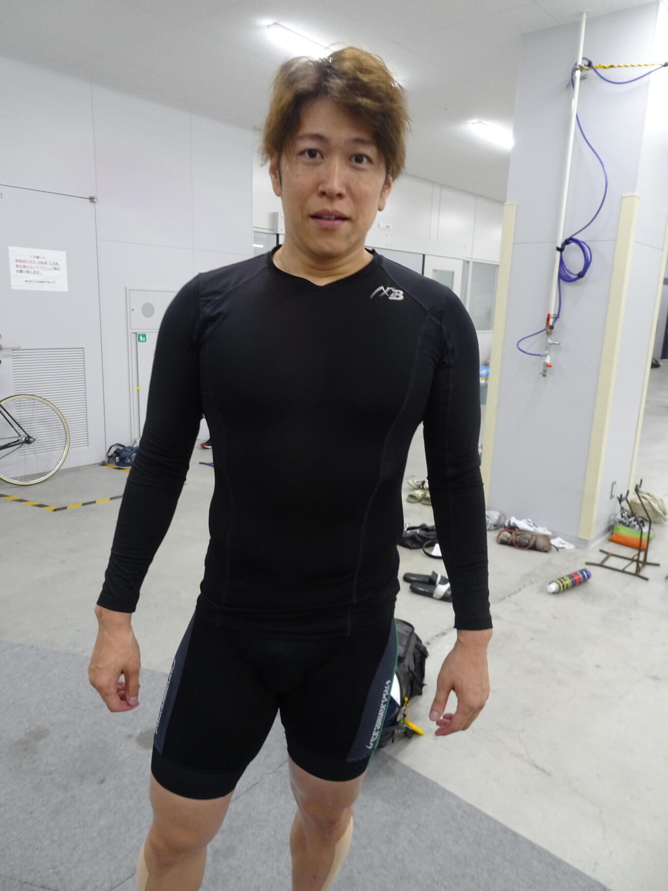 北村篤がA級一般5Rで落車からの復帰後、初勝利を飾った