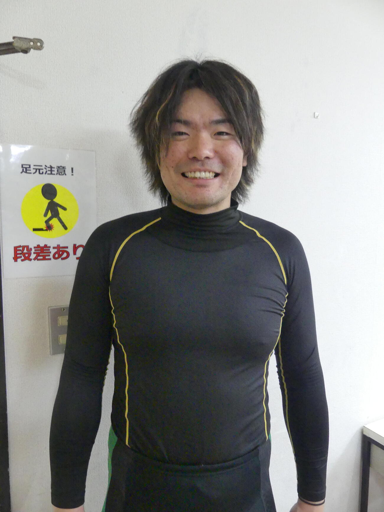 逃げ粘って2着に満足そうな表情を浮かべる田上晃也