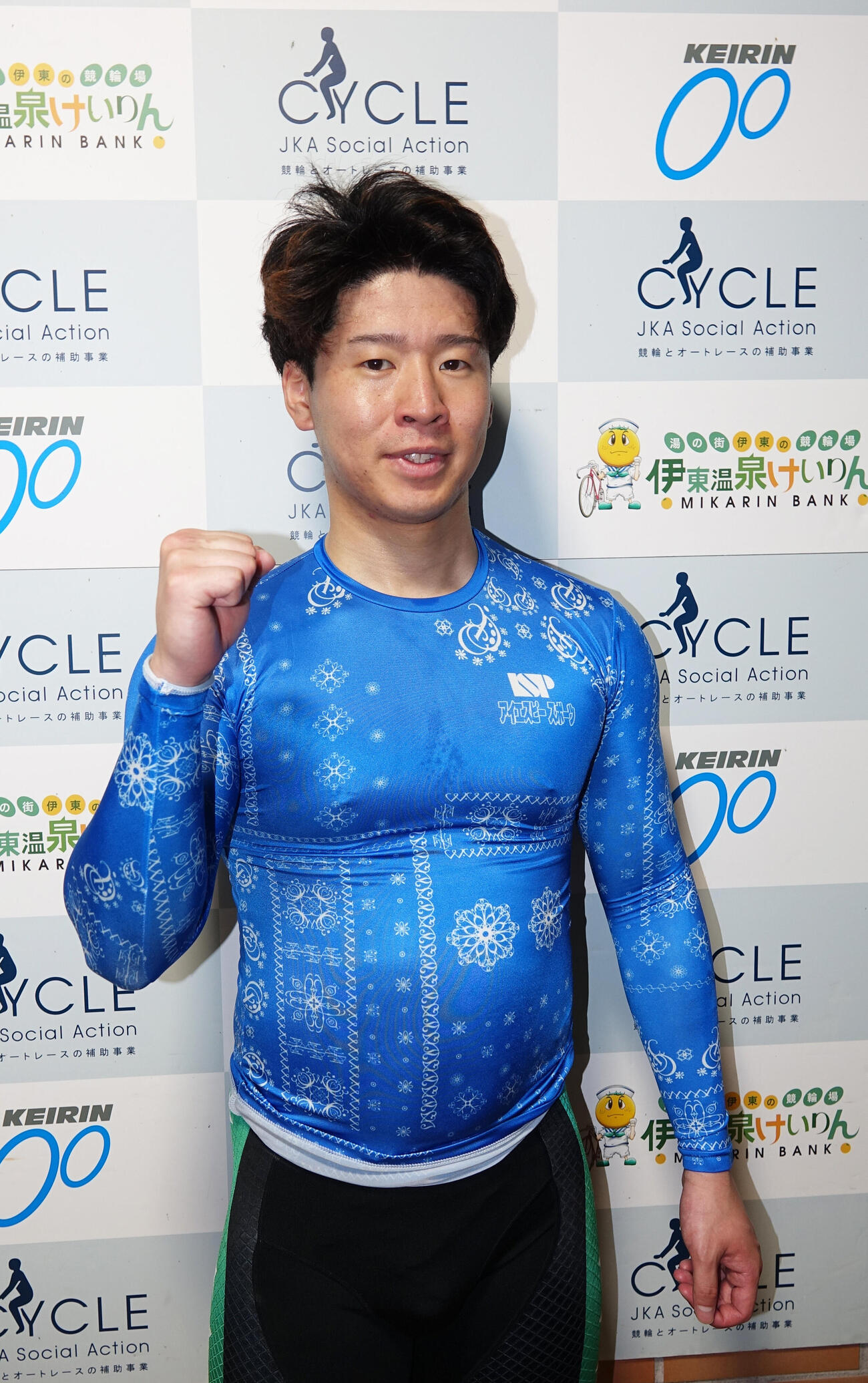 オープニングレースを制した川西康彦