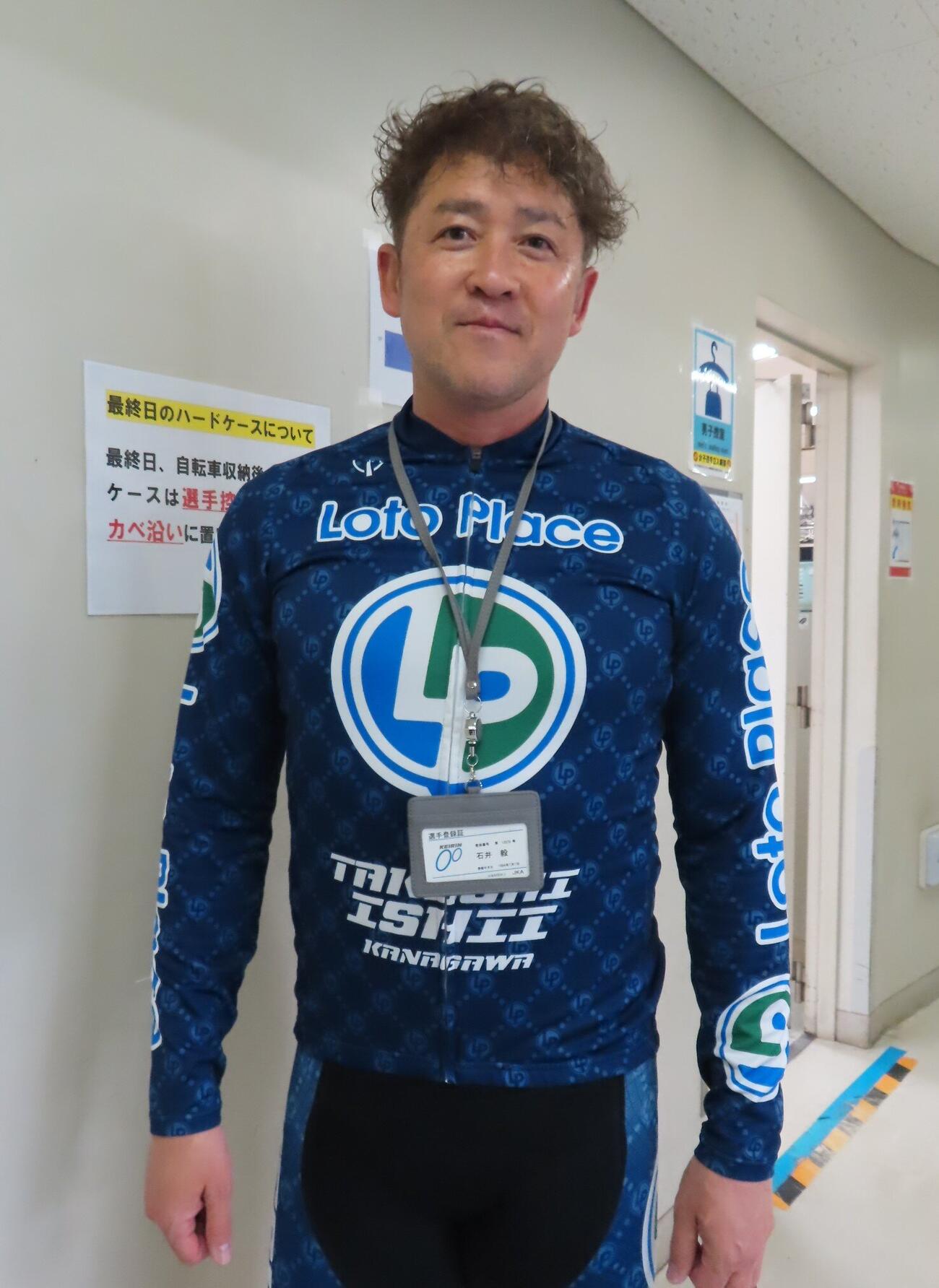 予選1Rに1番車で臨む石井毅