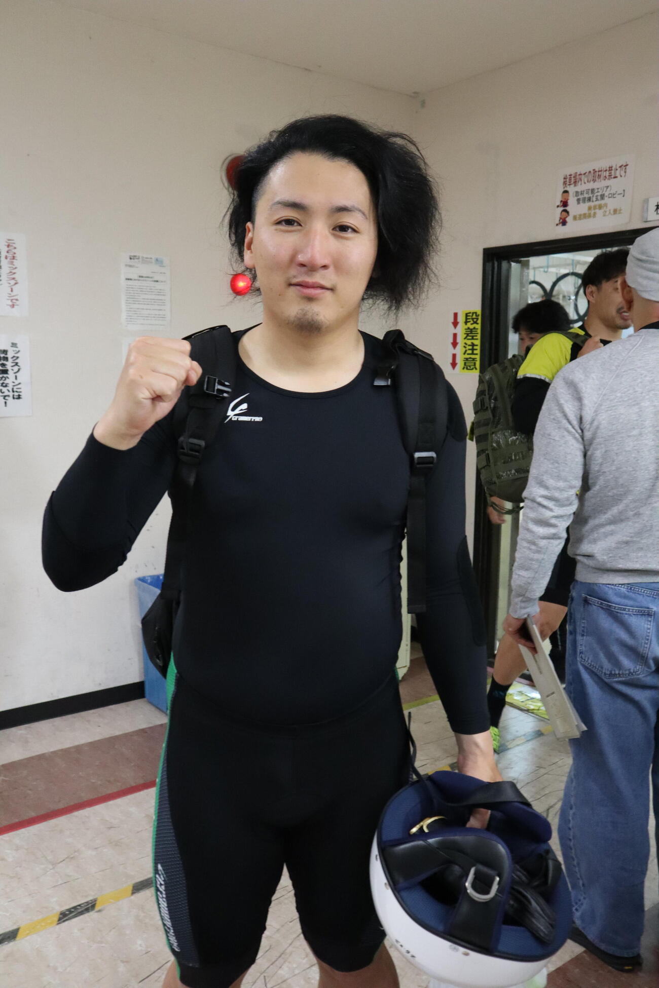 星野京旺がうれしい勝ち上がり初勝利を決めた