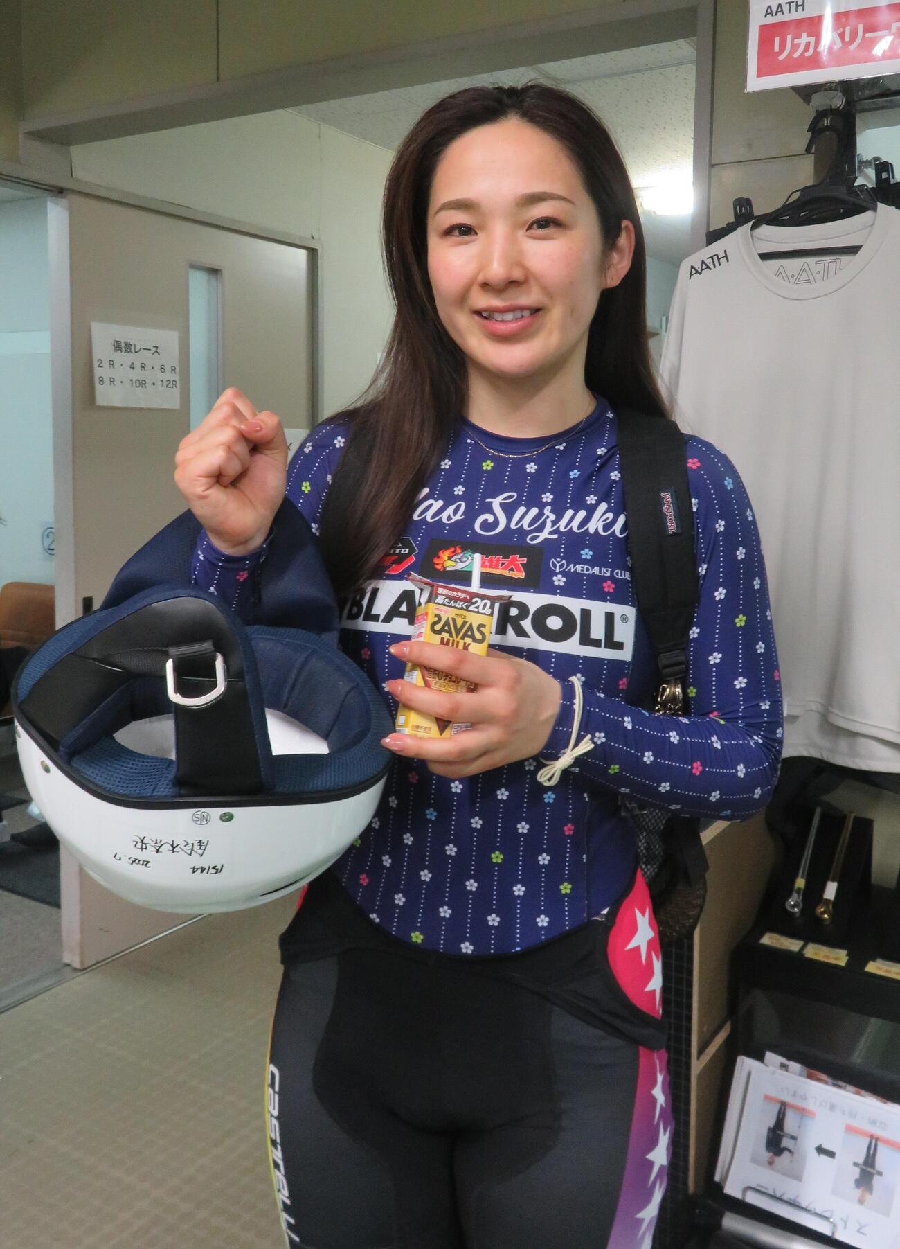 展開を読んで完全Vを目指す鈴木奈央