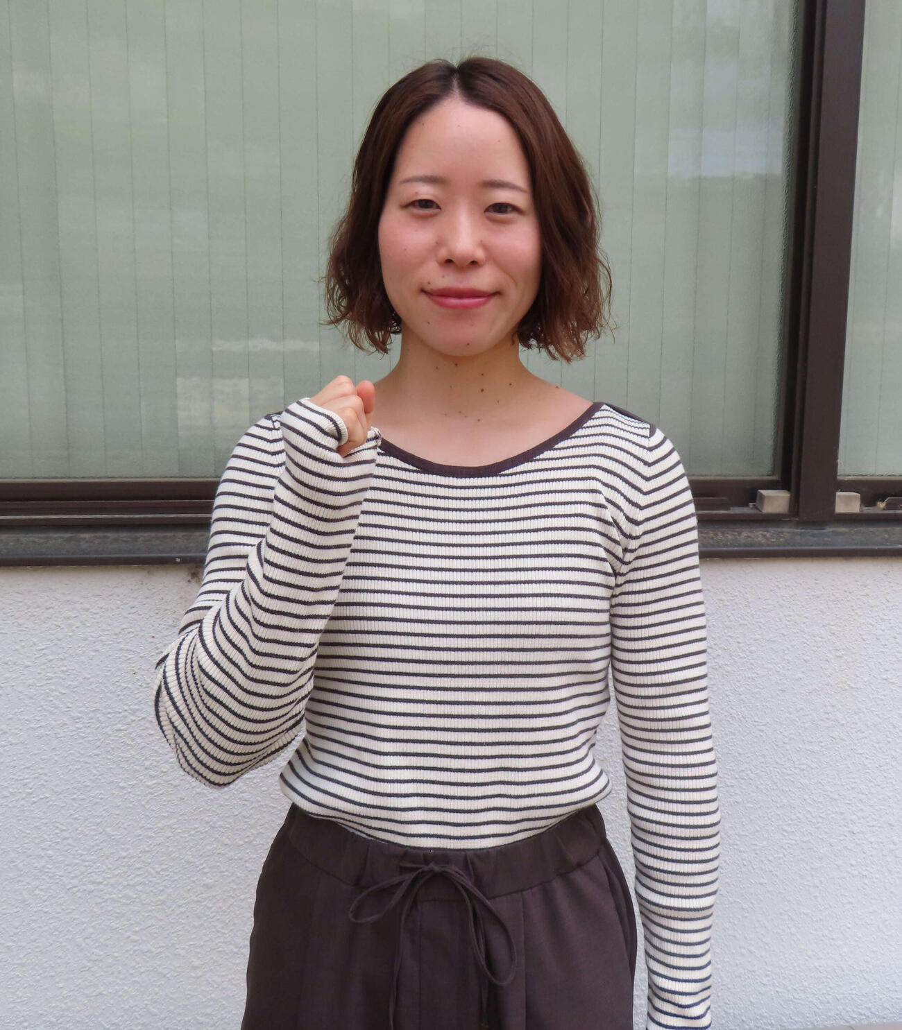 大浦彩瑛（2026年4月撮影）