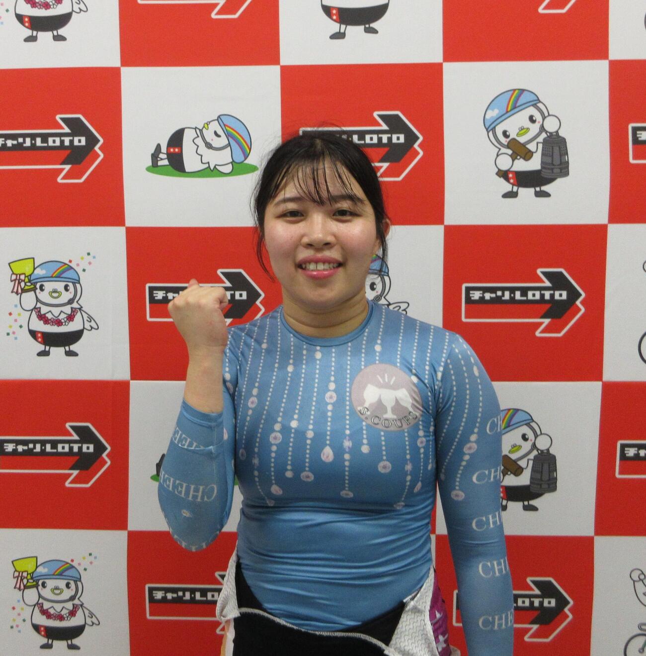 梶原百香が修正して決勝進出を決めた