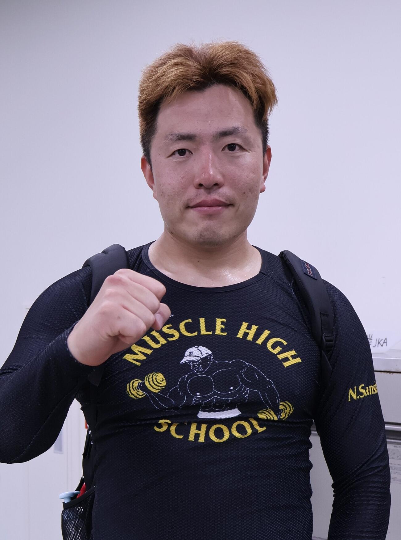 地元の中武三四郎が決勝進出を目指す