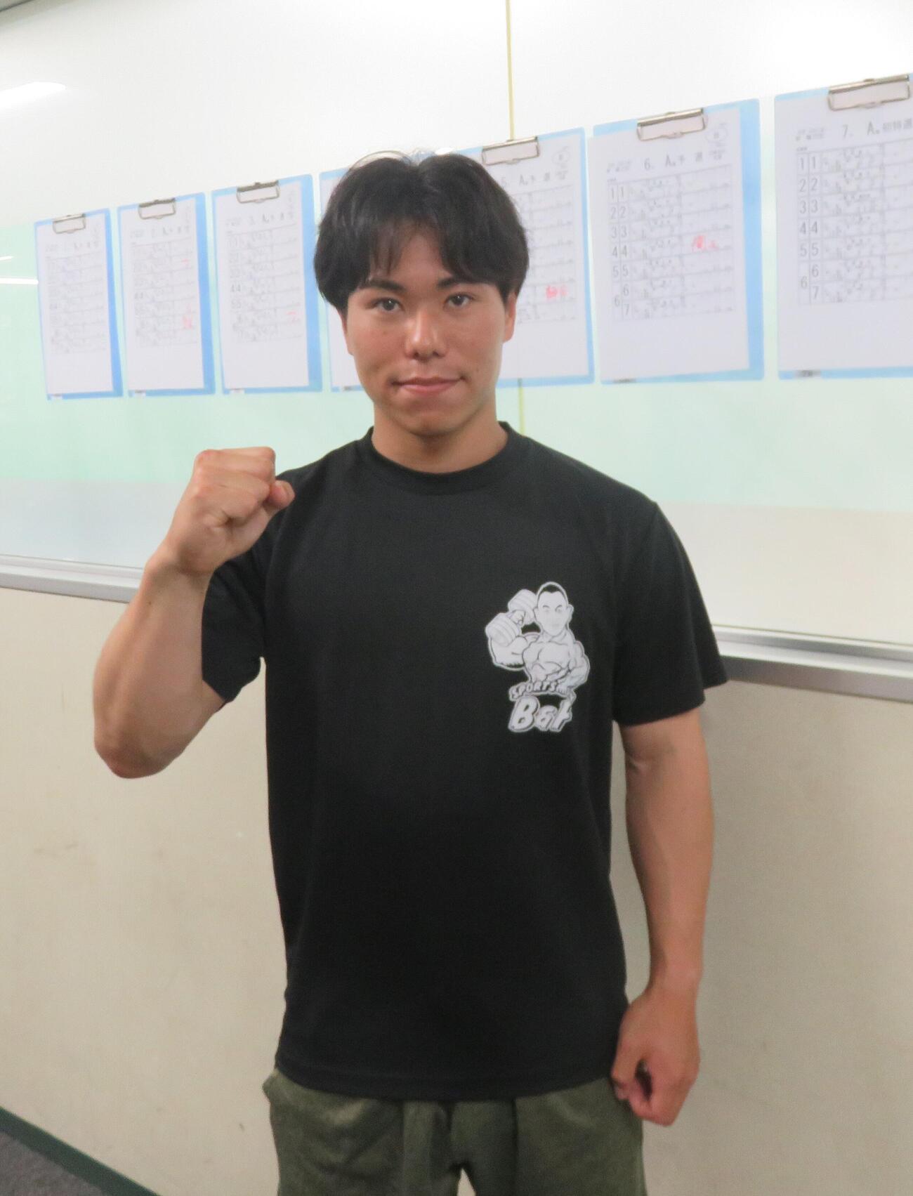 苦手な短走路克服を目指す松田安綱