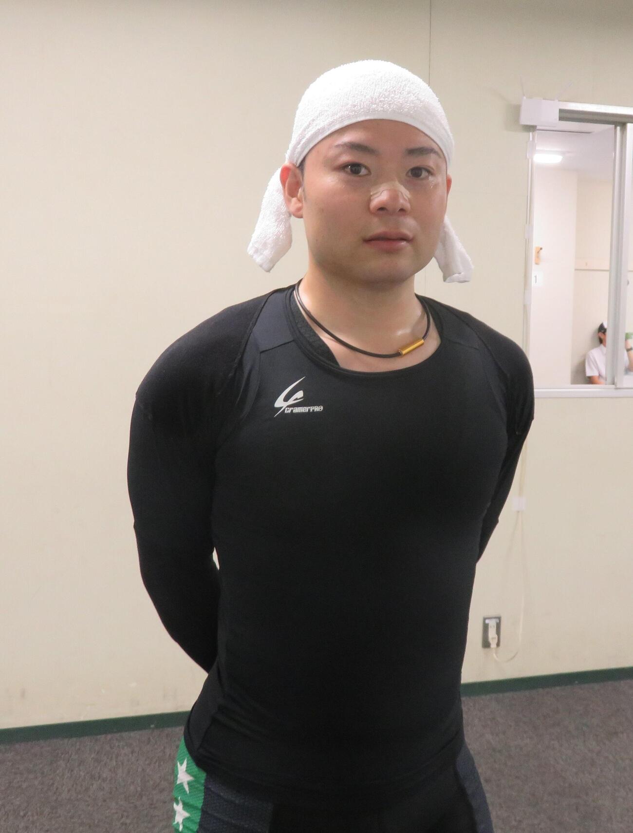 復帰戦は好タイムで快勝した菊池竣太朗