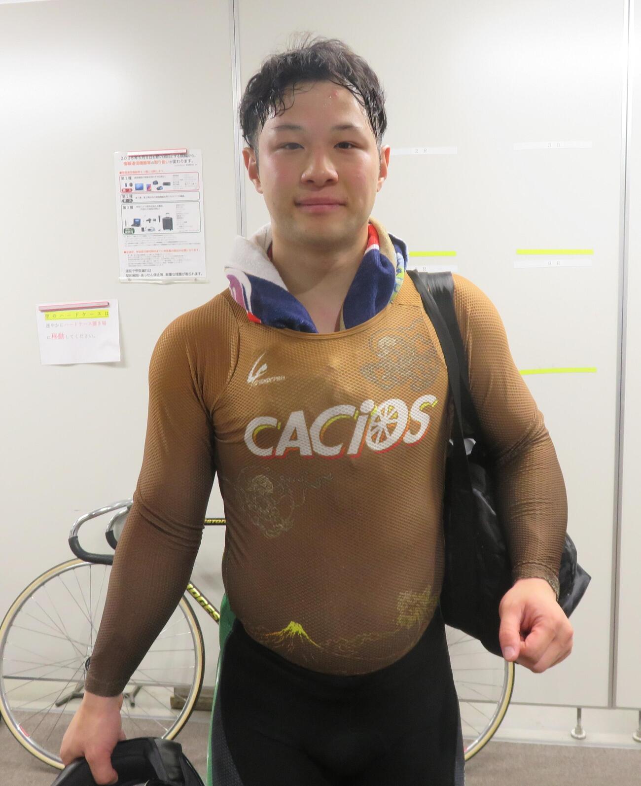準決でも先行勝負を貫く野津宏介
