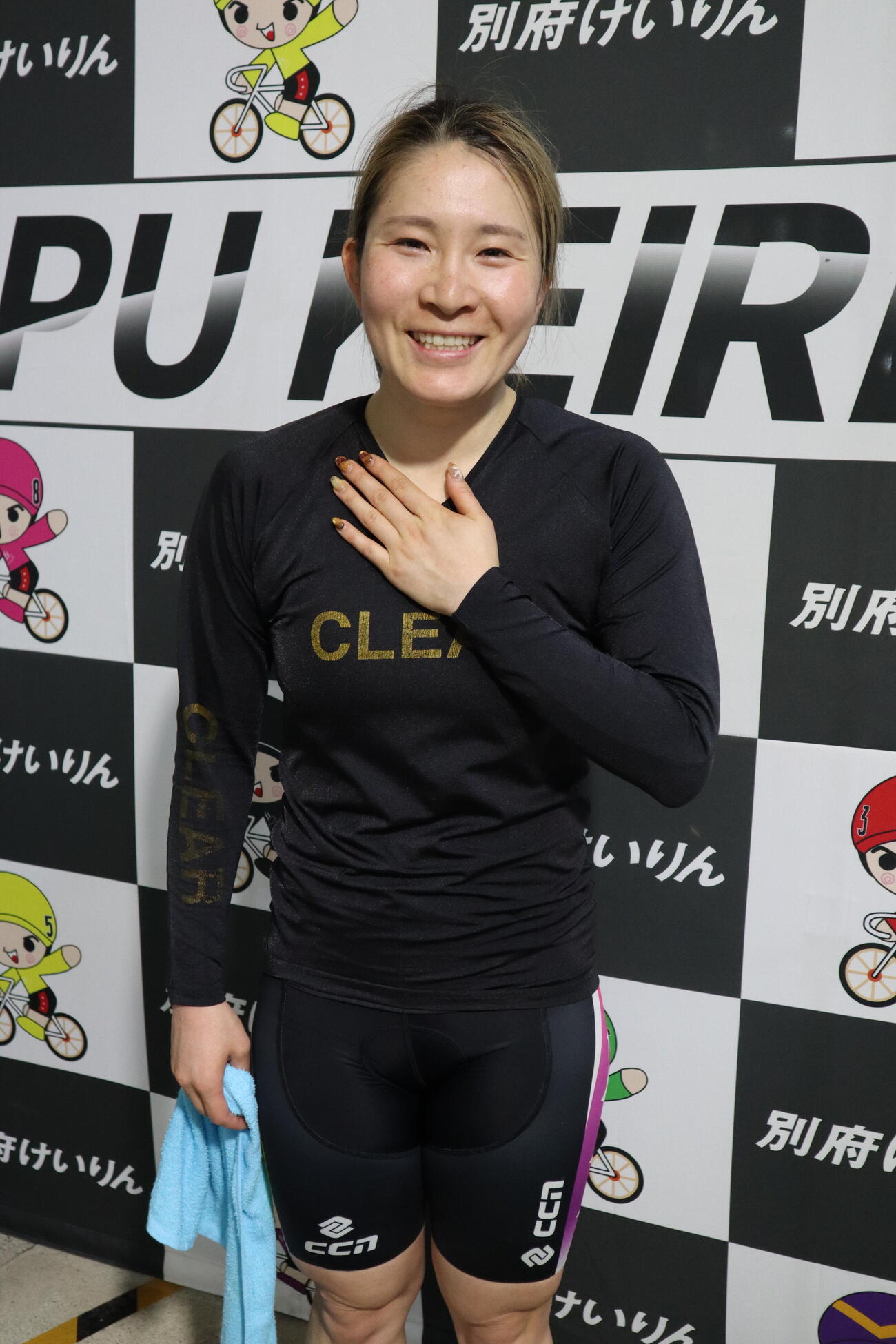 枝光美奈は決勝進出に安堵（あんど）の表情