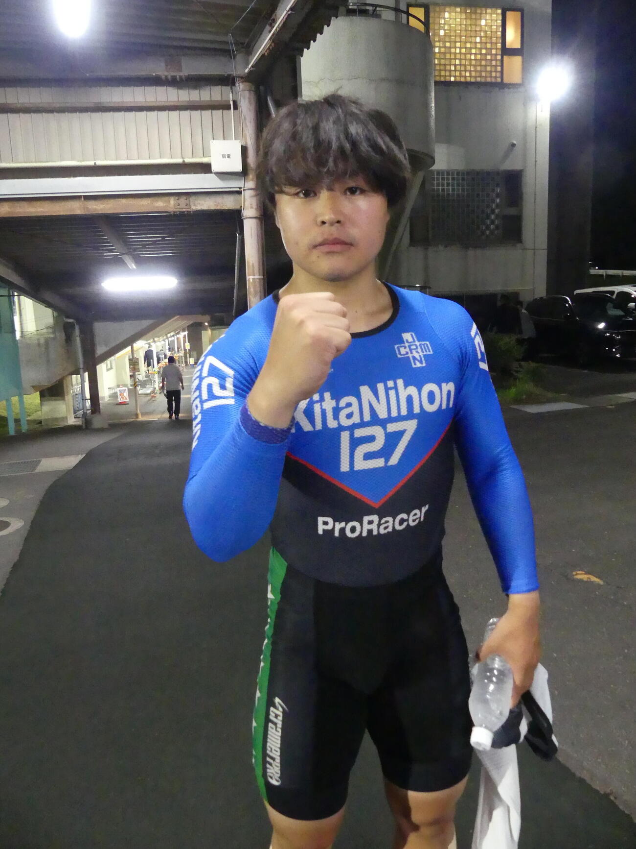 予選3Rを突っ張り先行で押し切った角田吏