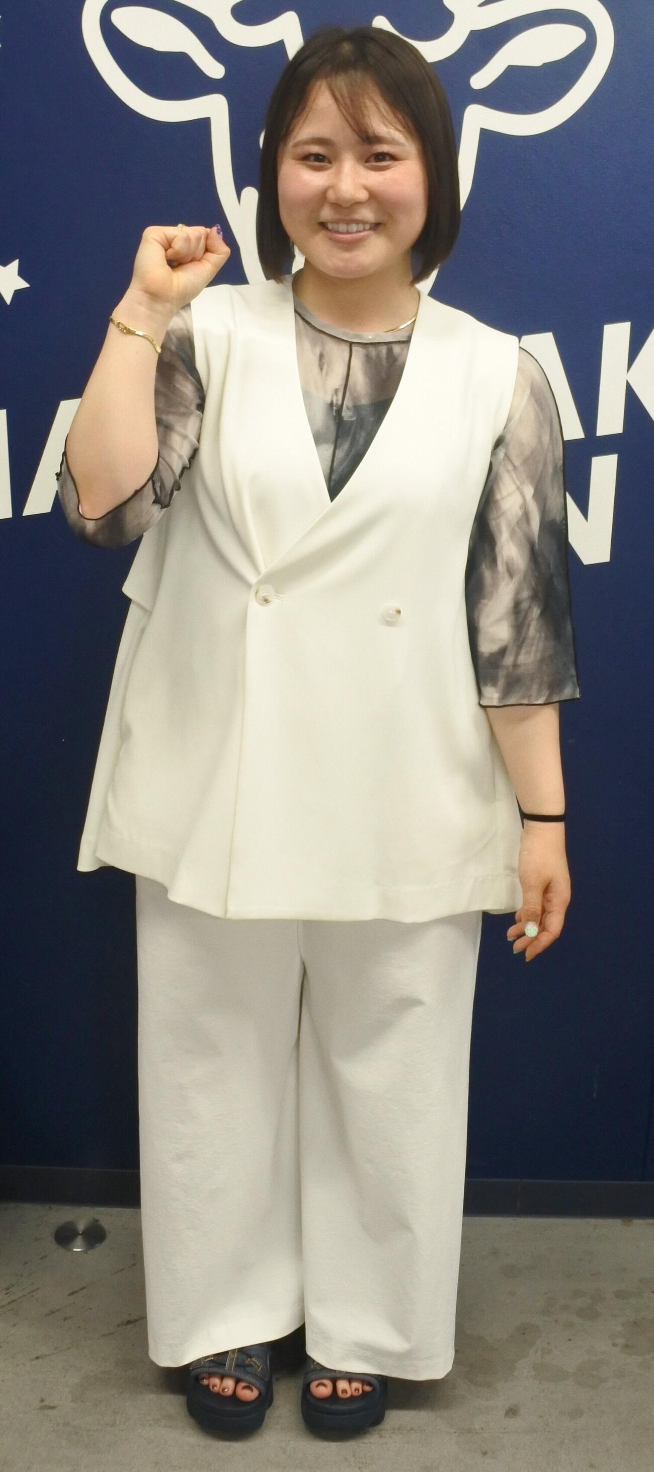 太田瑛美は優勝で弾みをつけての参戦