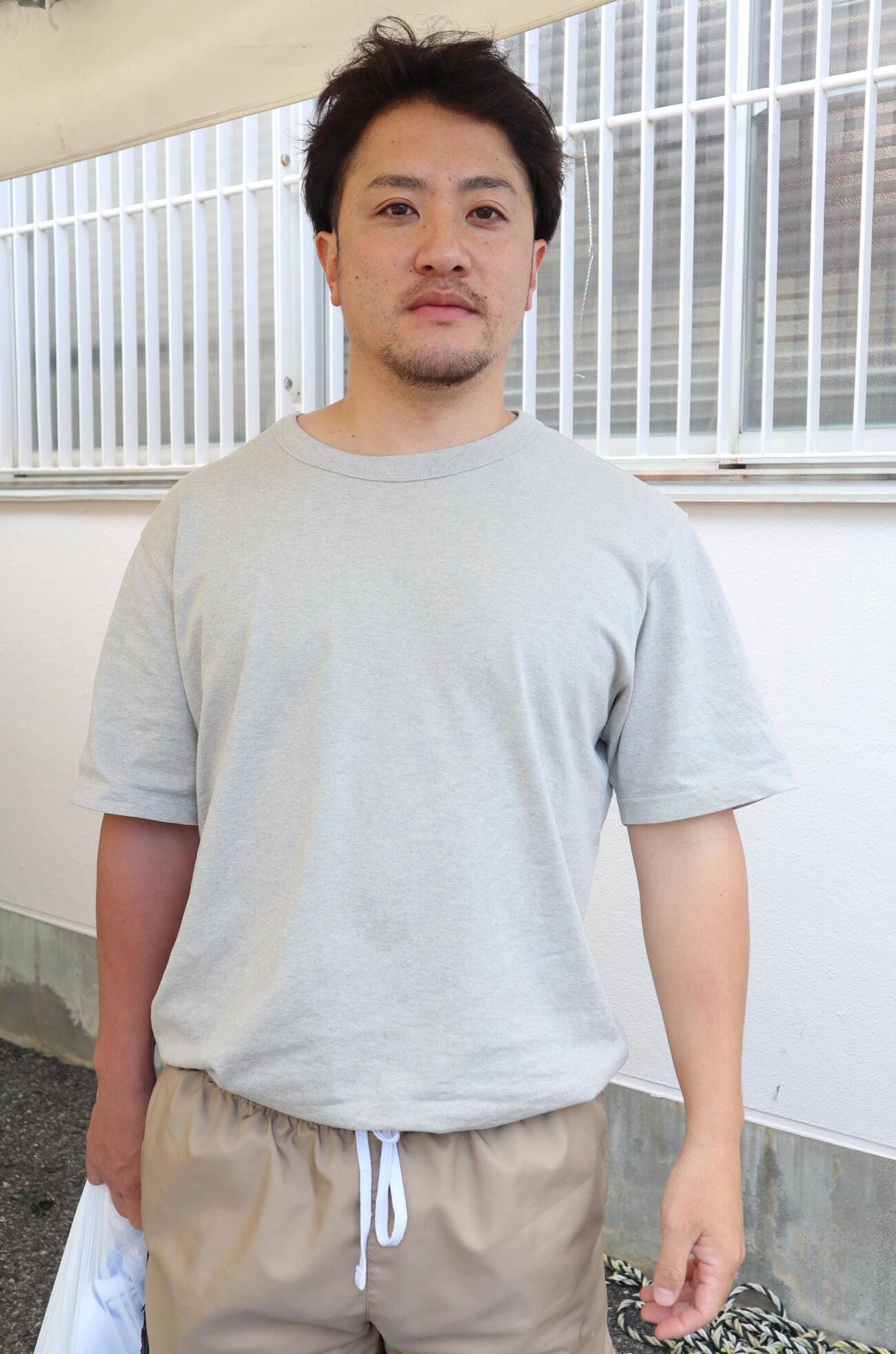 白浜一平がスタンド改修後初の地元戦に意気込む