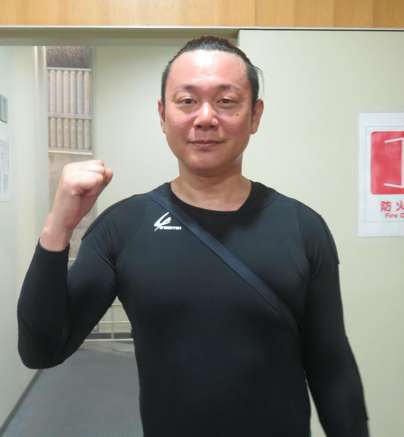 オープニングレースを快勝した松山桂輔