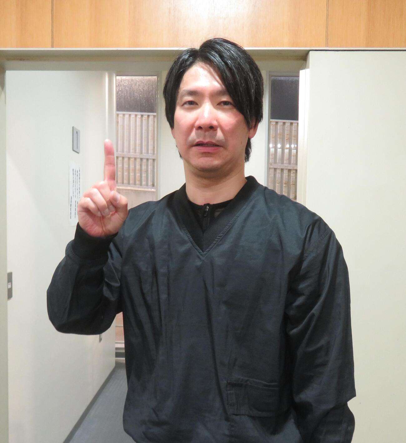 好スタートを切った地元竹内優也